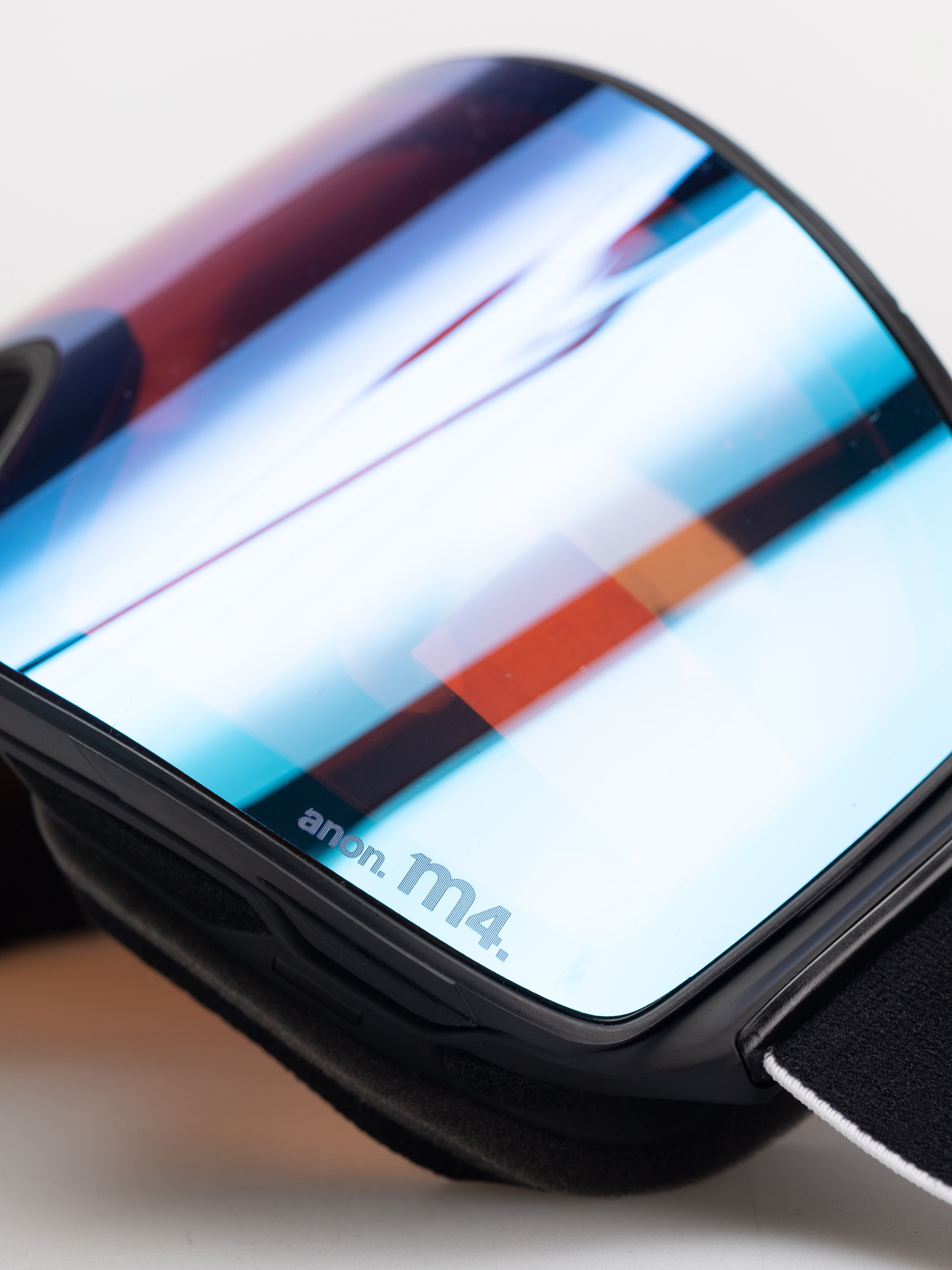 Brýle na snowboard Anon M4 Cylindrical Mfi (black/perceive variable blue)