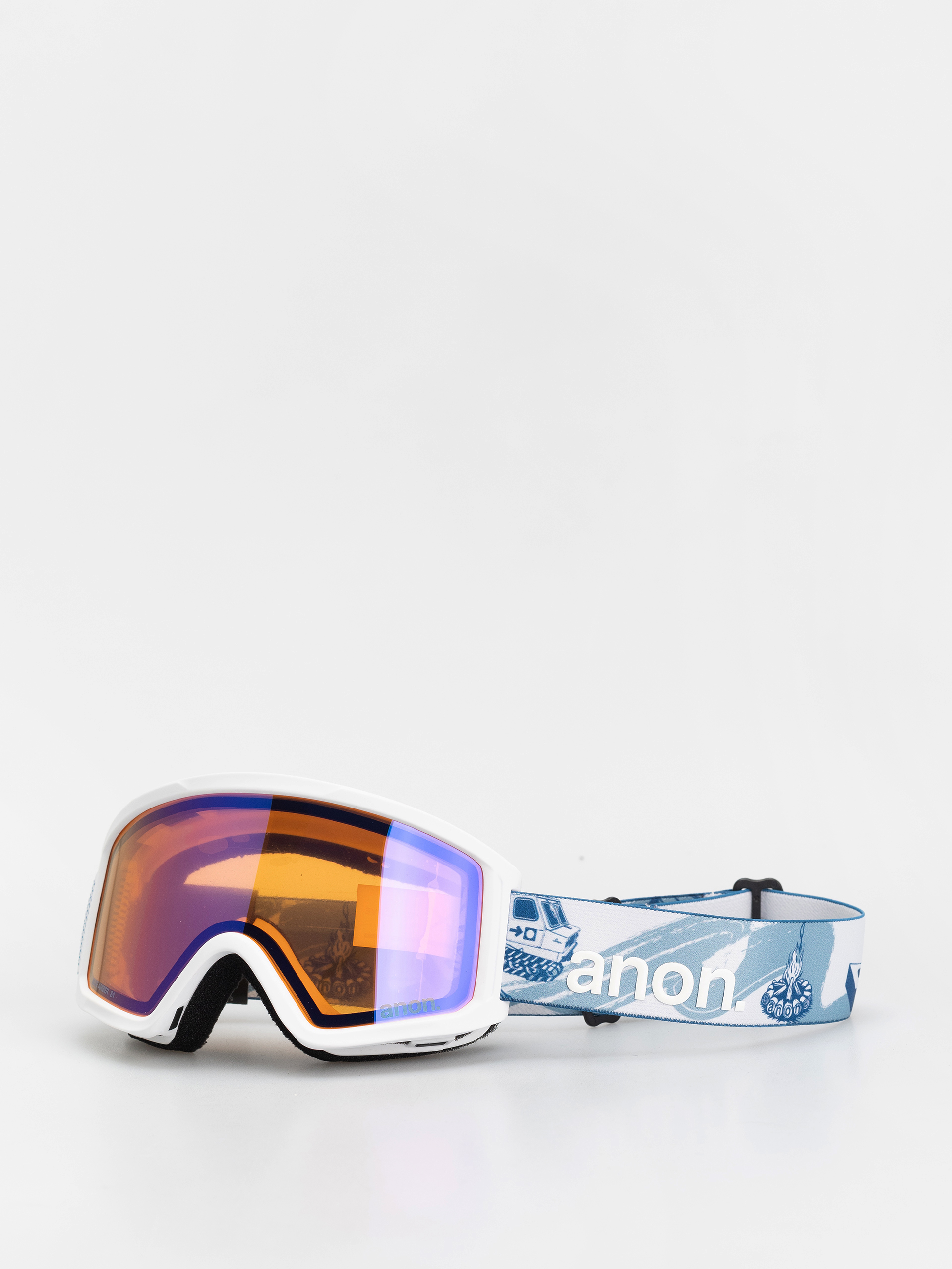 Brýle na snowboard Anon Tracker 2.0 JR (mountain party/blue amber)