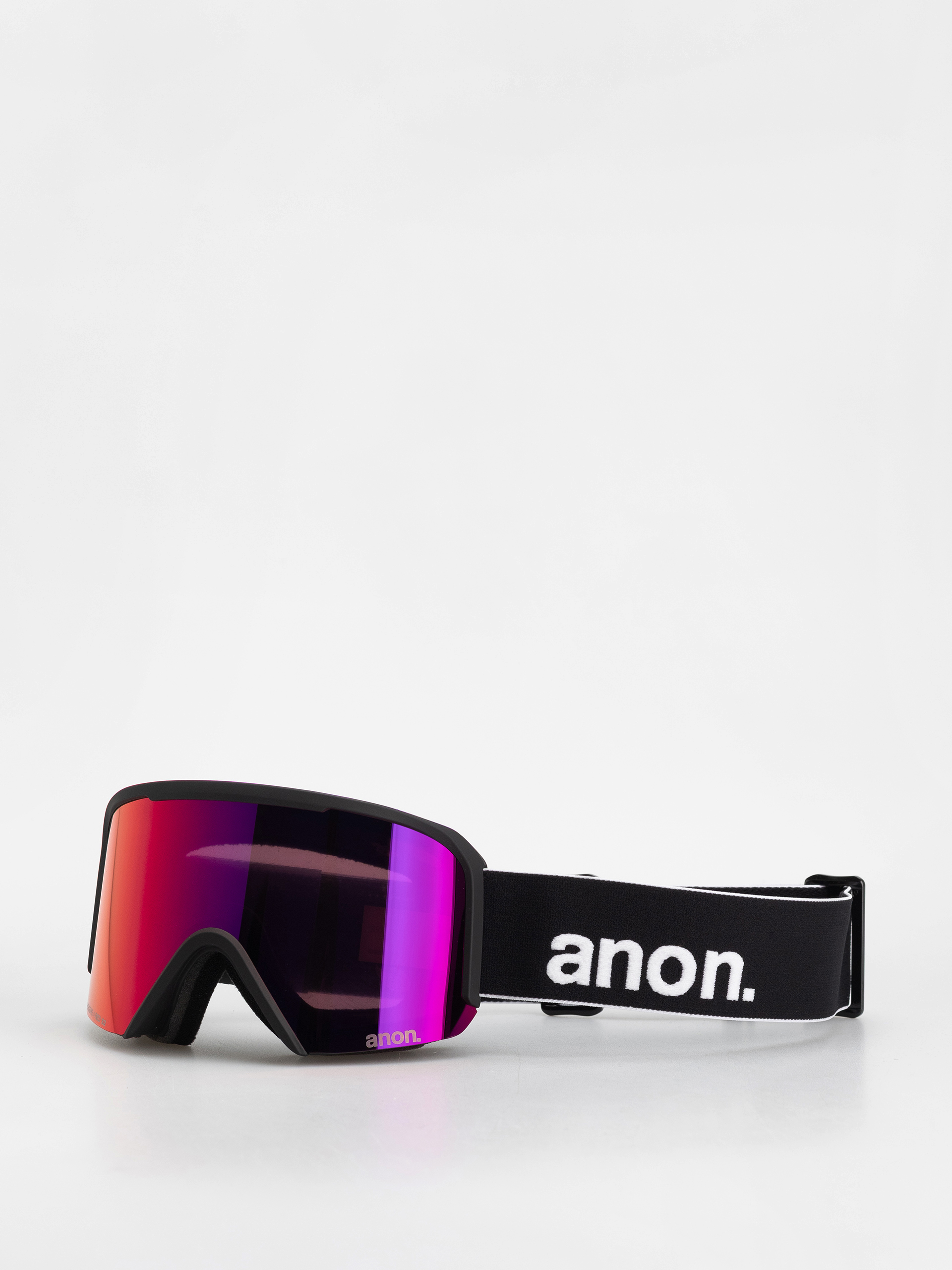 Bru00fdle na snowboard Anon Nesa (black/perceive sunny red)