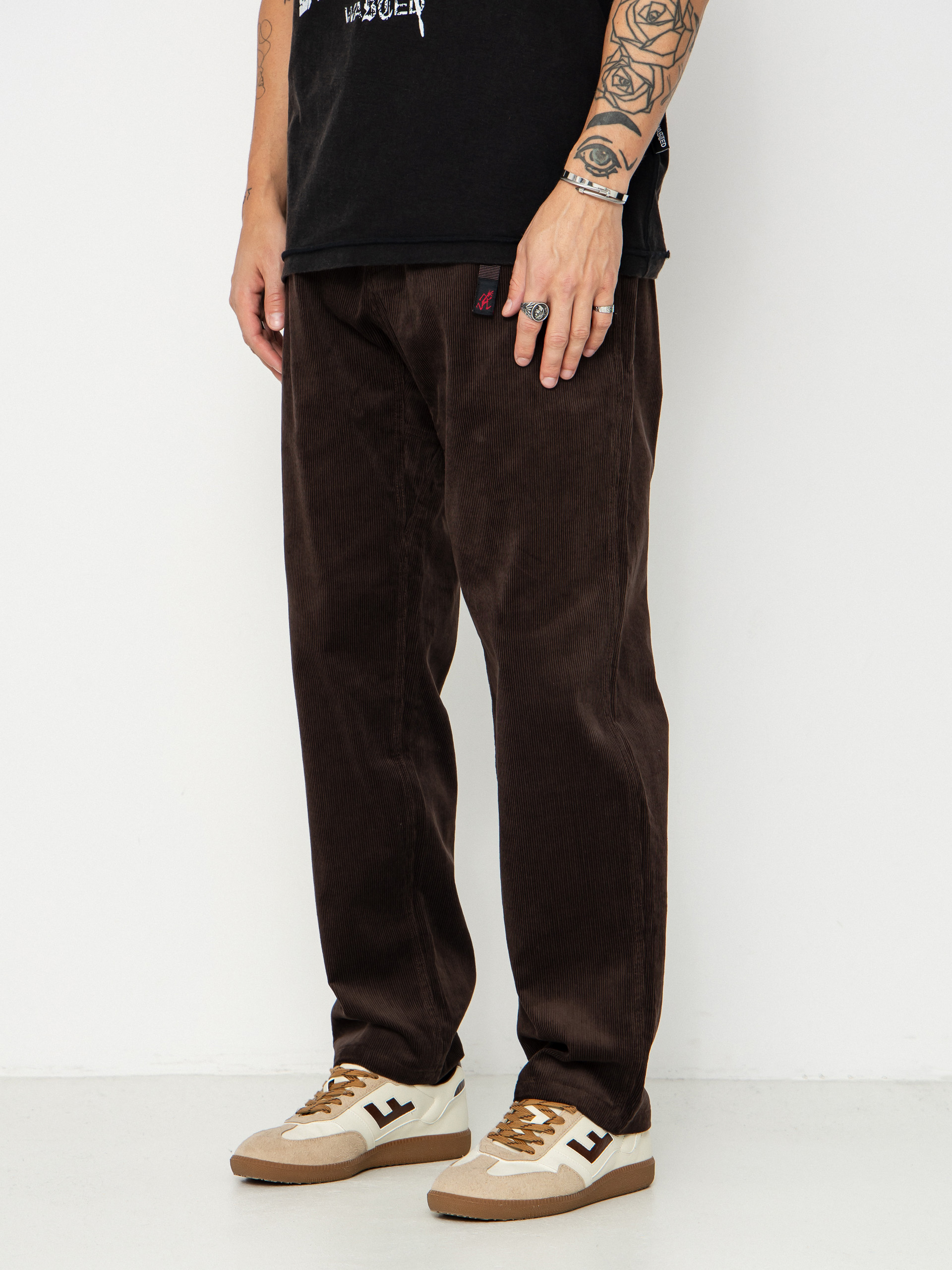 Kalhoty Gramicci Corduroy Gramicci Pant (deep brown)