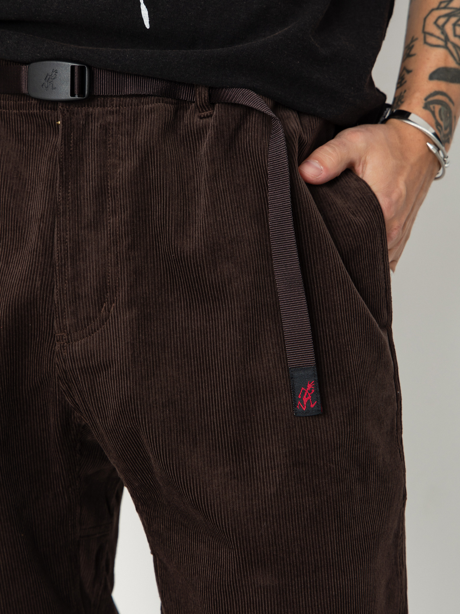 Kalhoty Gramicci Corduroy Gramicci Pant (deep brown)
