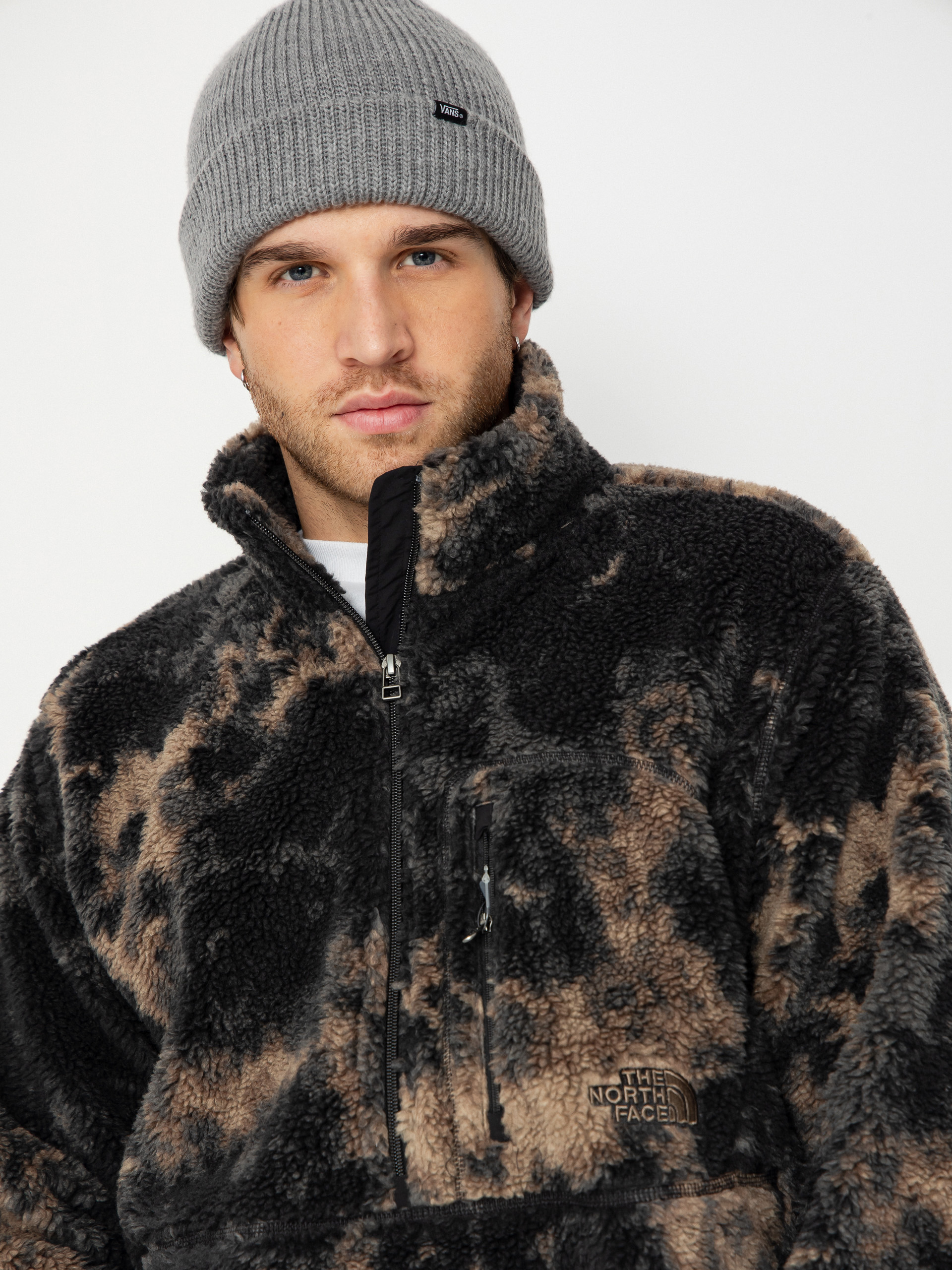 Bunda The North Face Extreme Pile 2 Pullover Print (tnf black light refract)