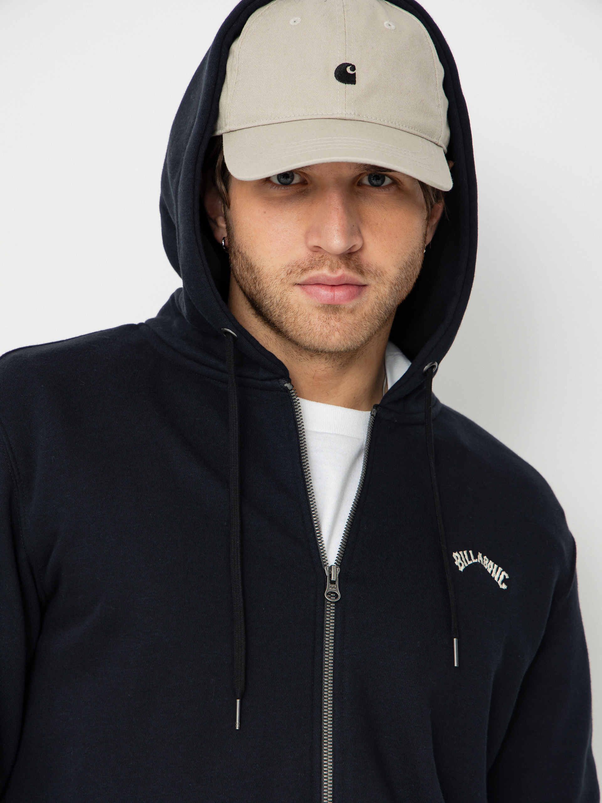 Mikina s kapucí Billabong Arch ZHD (black)