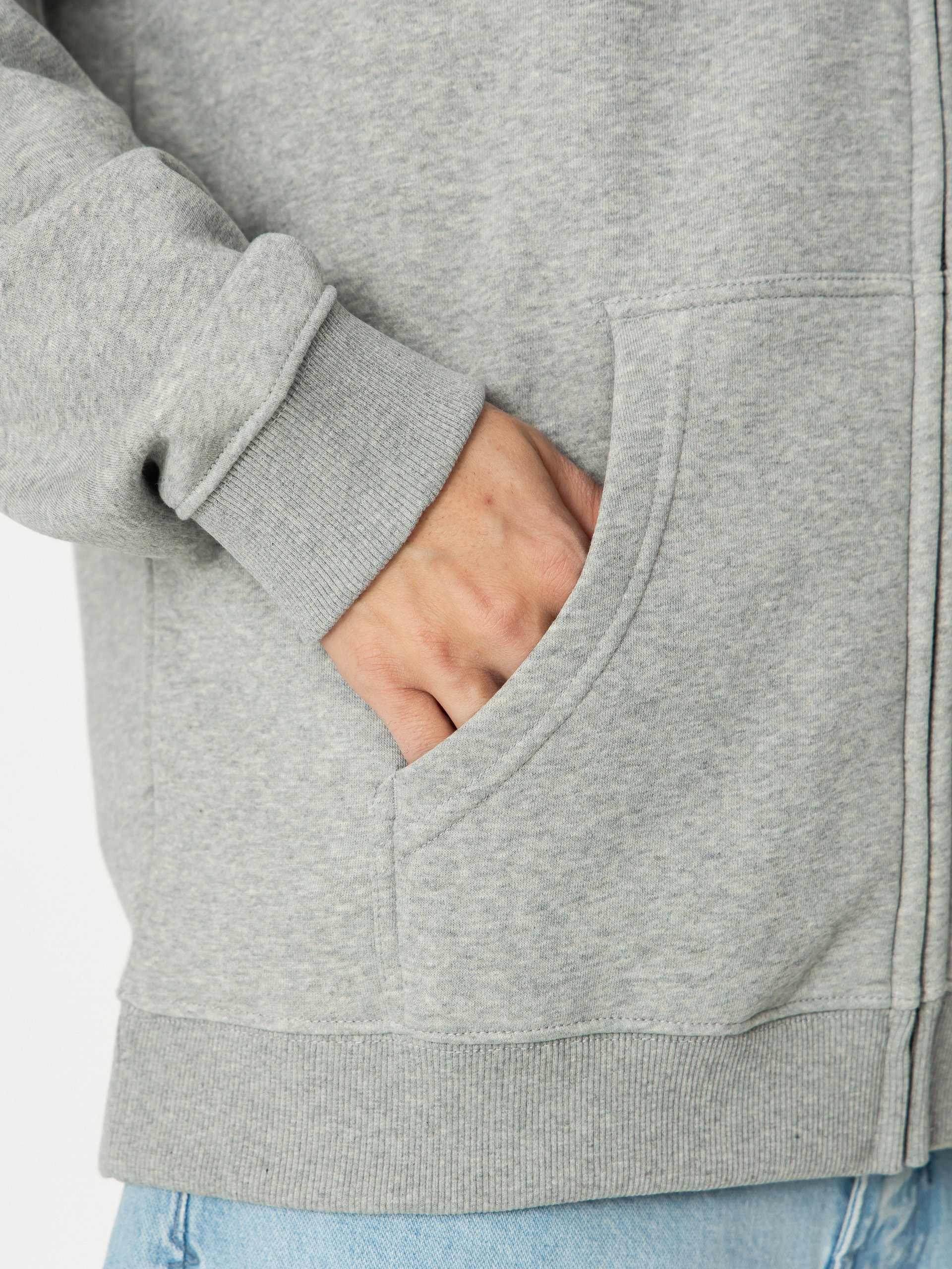 Mikina s kapucí DC Star ZHD (heather grey)