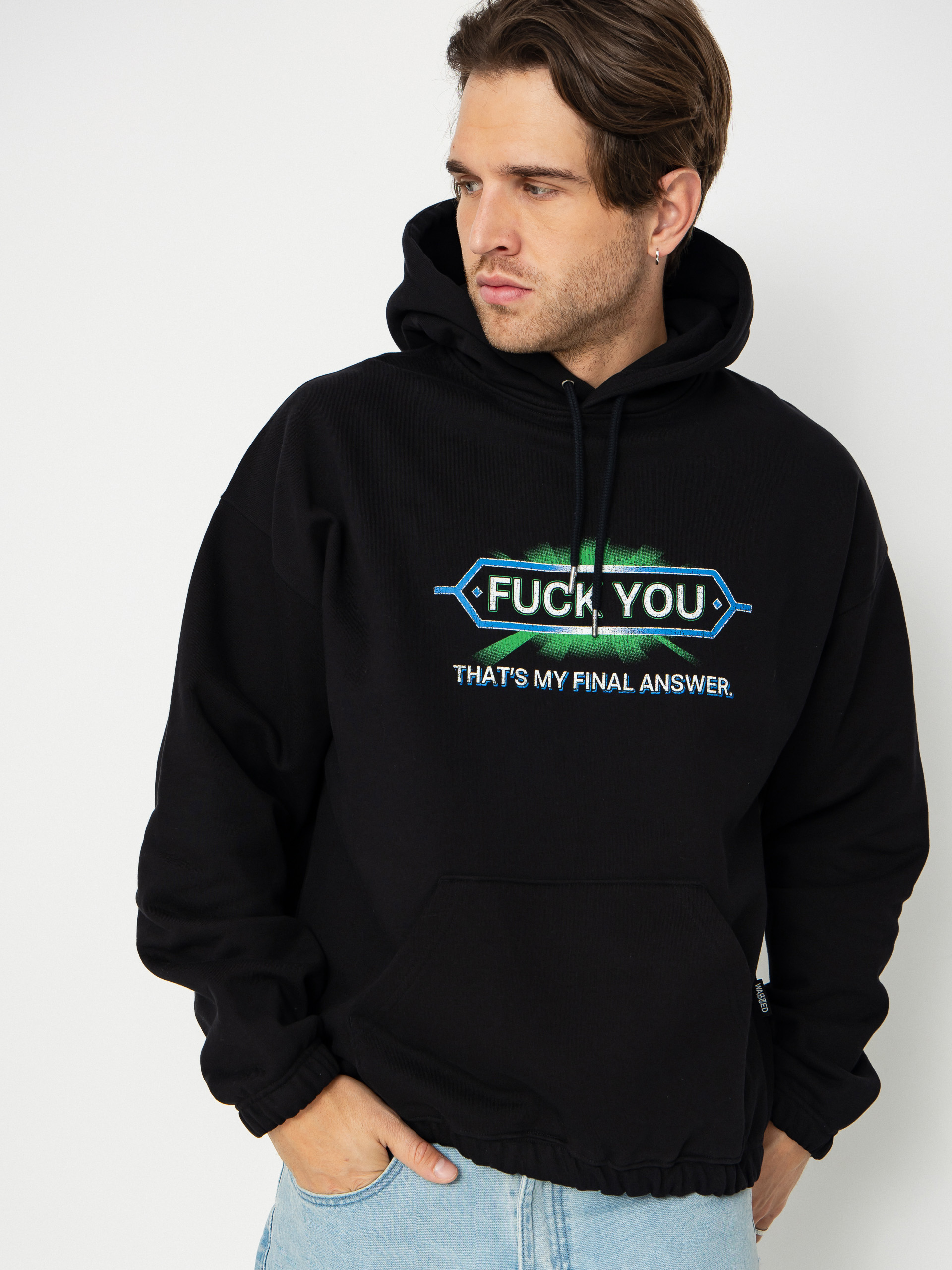 Mikina s kapucí Wasted Paris Answear Boxy HD