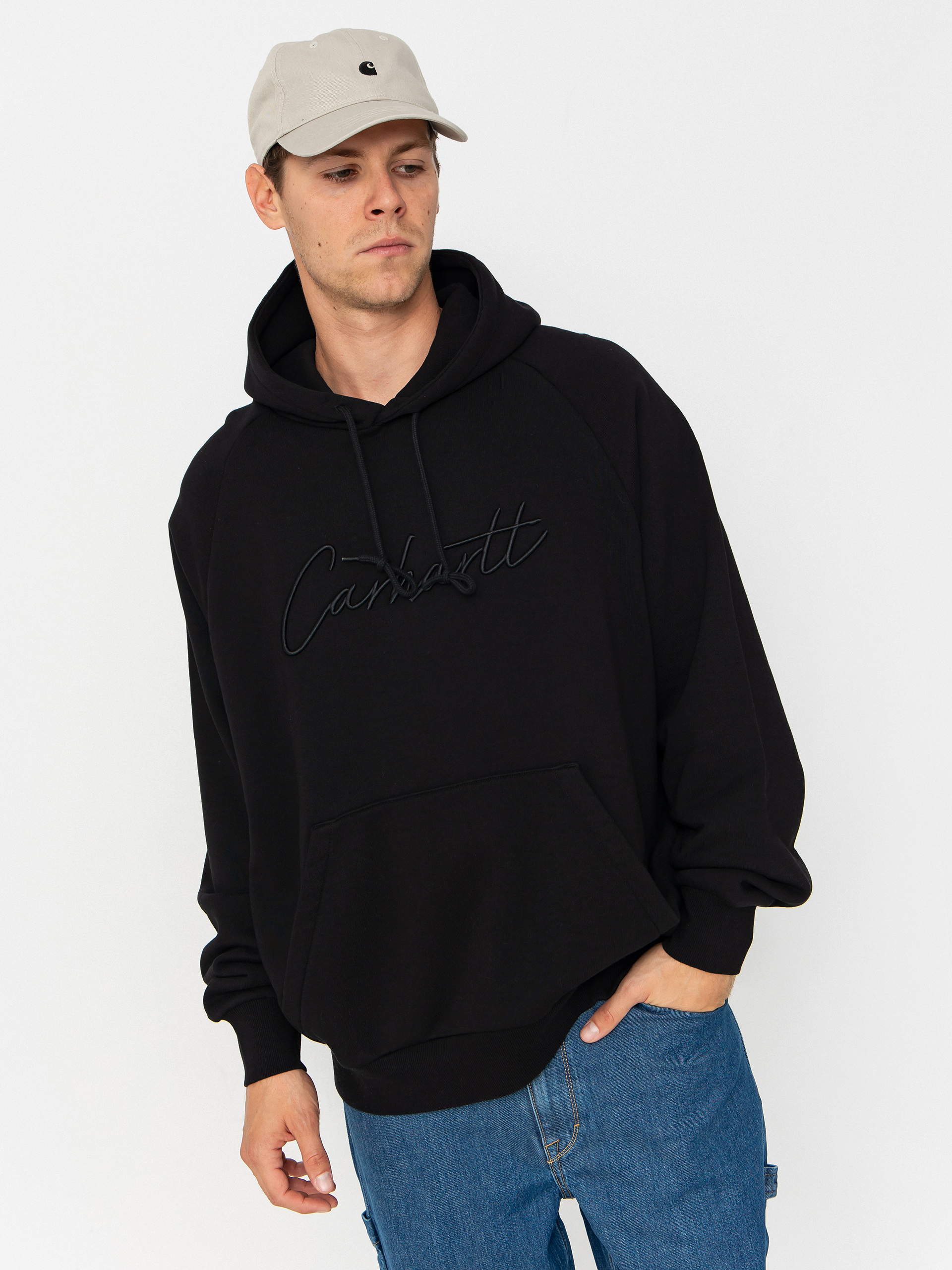 Mikina s kapucí Carhartt WIP Ray HD (black)