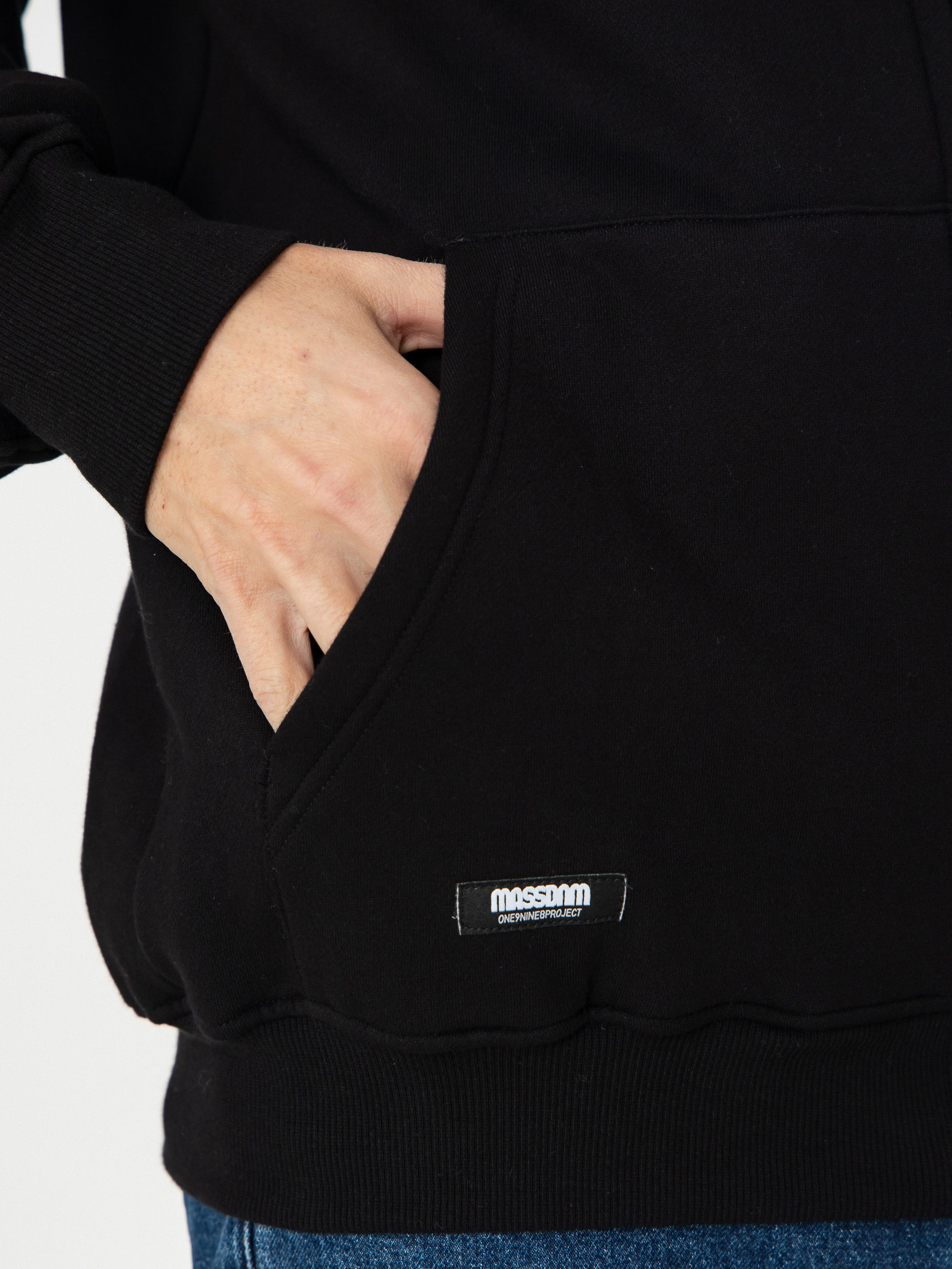 Mikina s kapucí MassDnm Dragon ZHD (black)