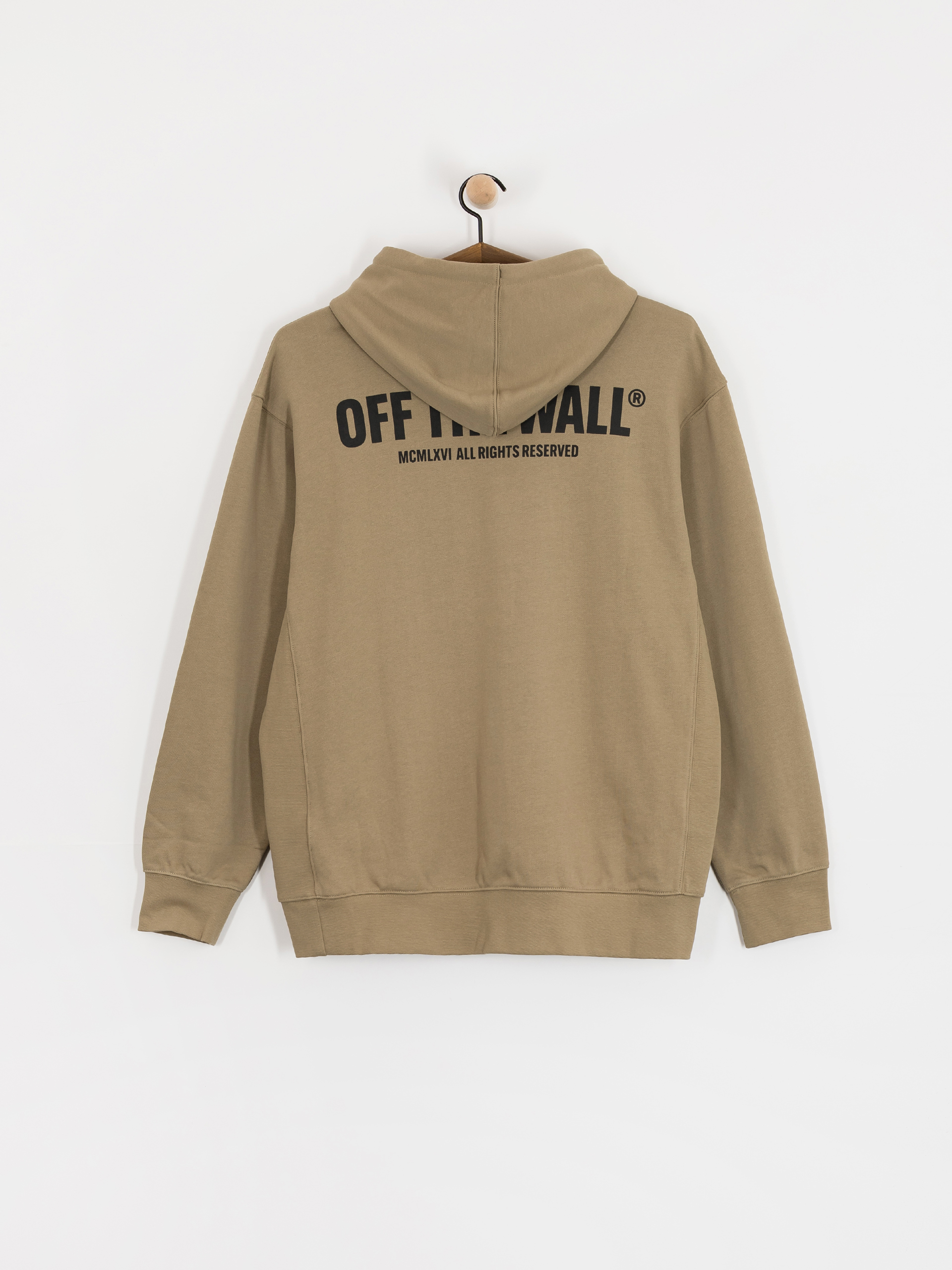 Mikina s kapucí Vans Original Standards Statement HD (bay leaf)