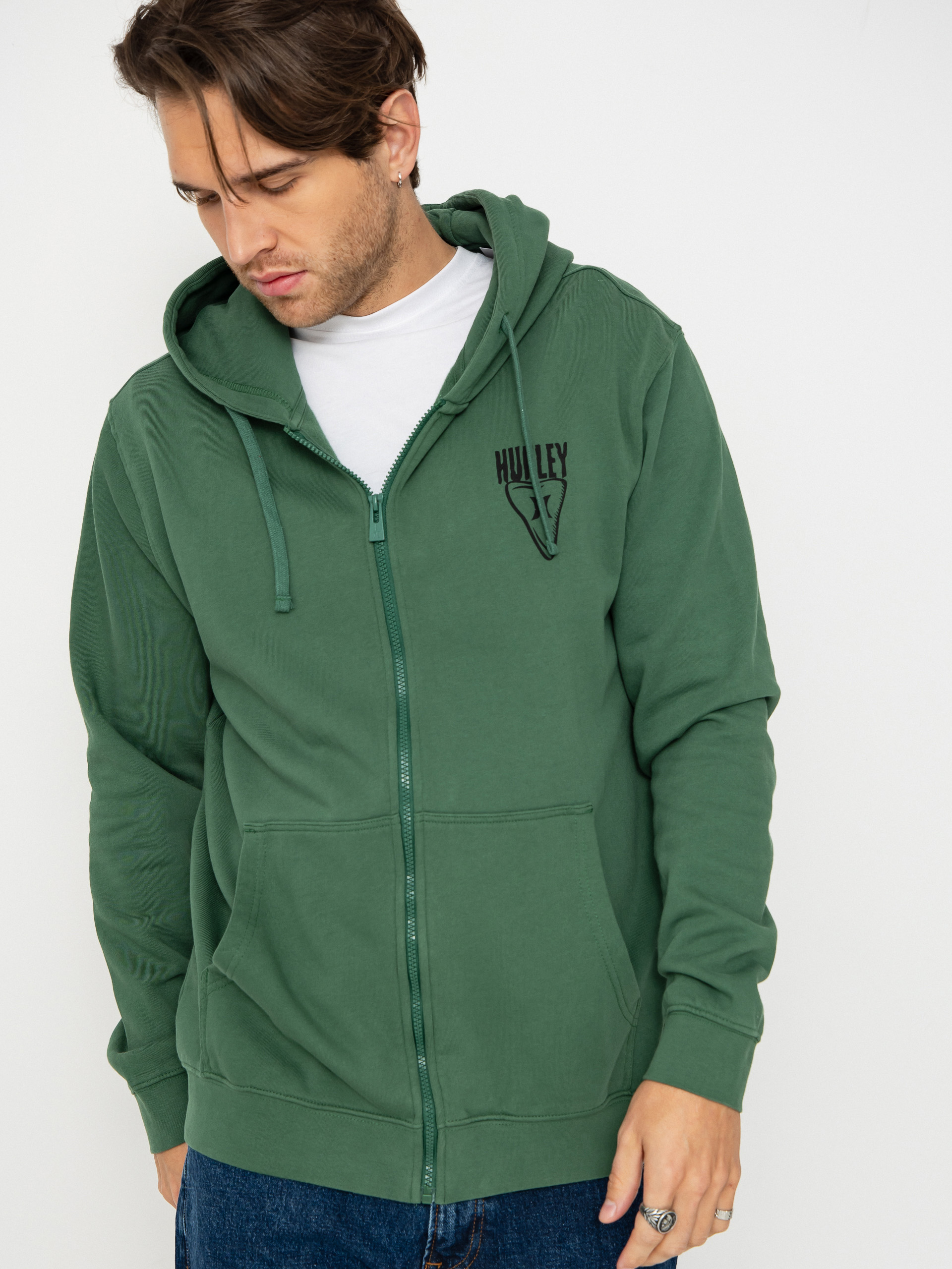 Mikina s kapucí Hurley Sider ZHD (jungle)