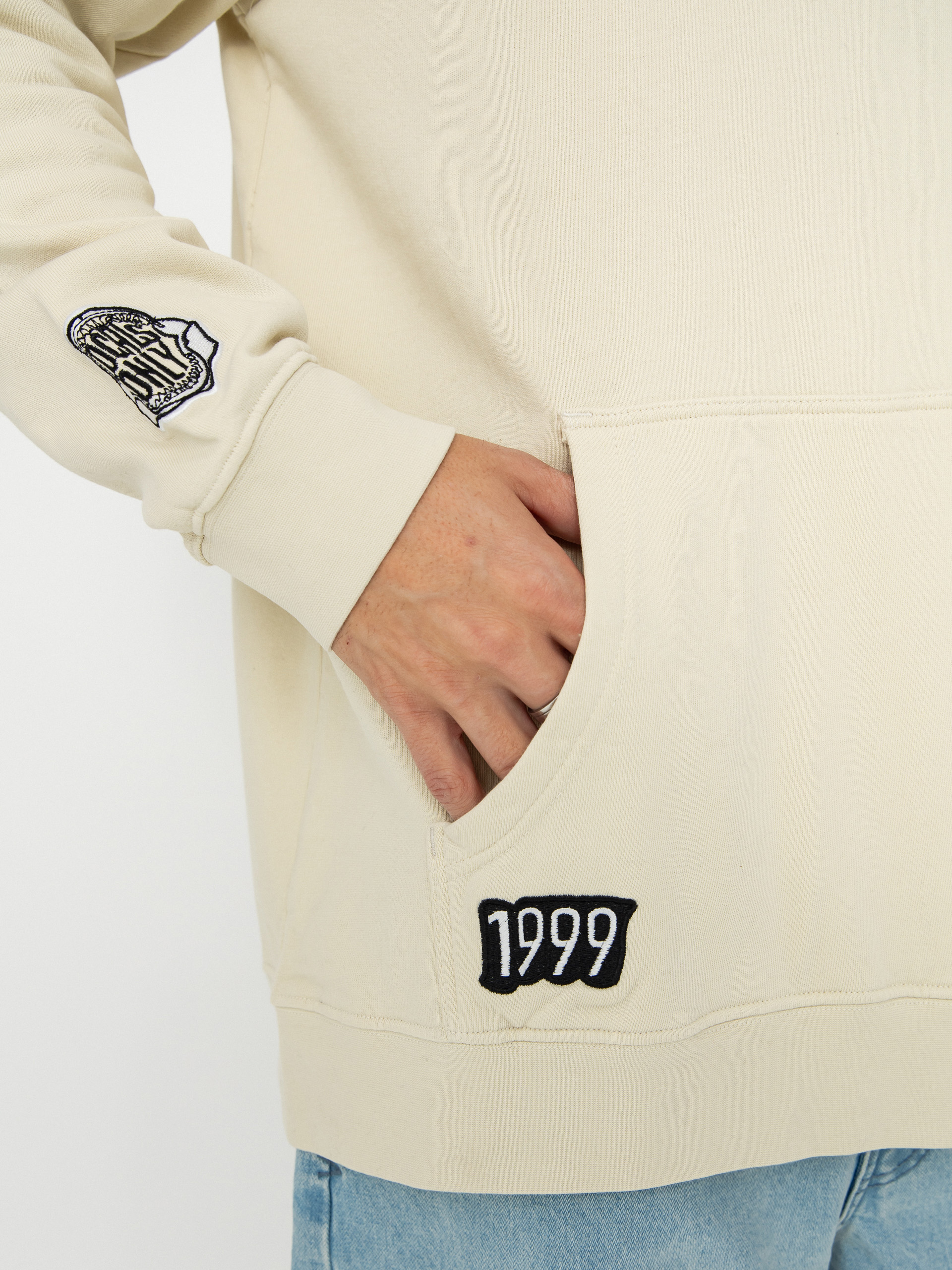 Mikina Hurley Wave Anarchy (bone)