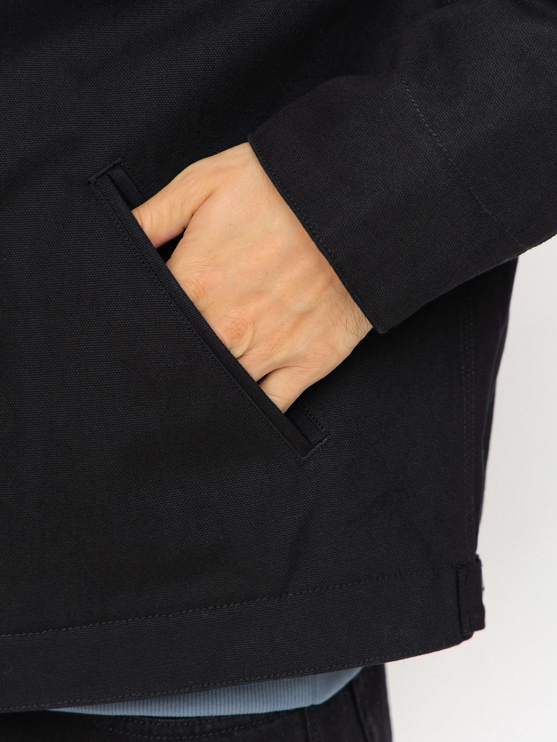 Bunda Carhartt WIP Detroit (black/black/rigid)