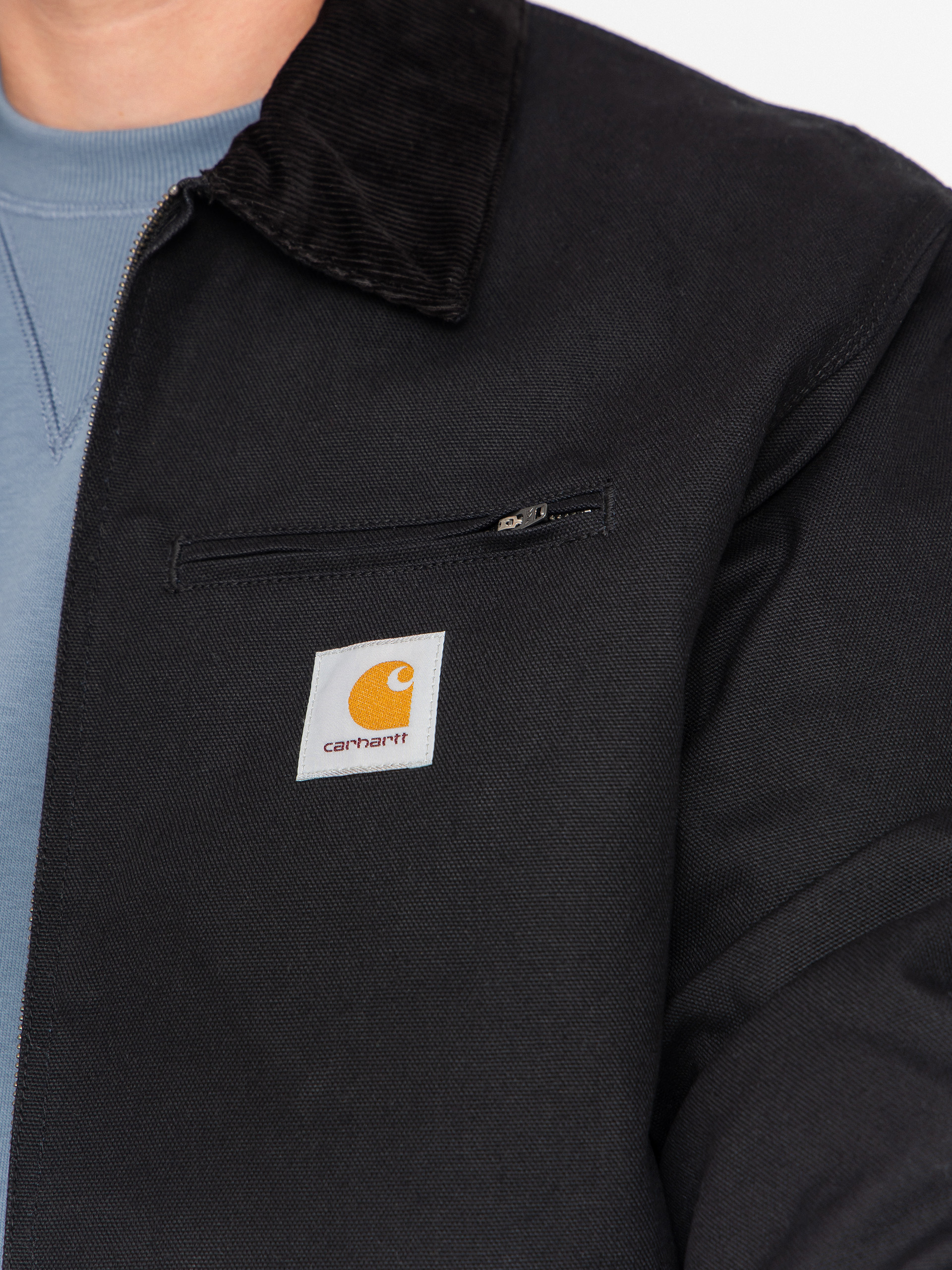 Bunda Carhartt WIP Detroit (black/black/rigid)