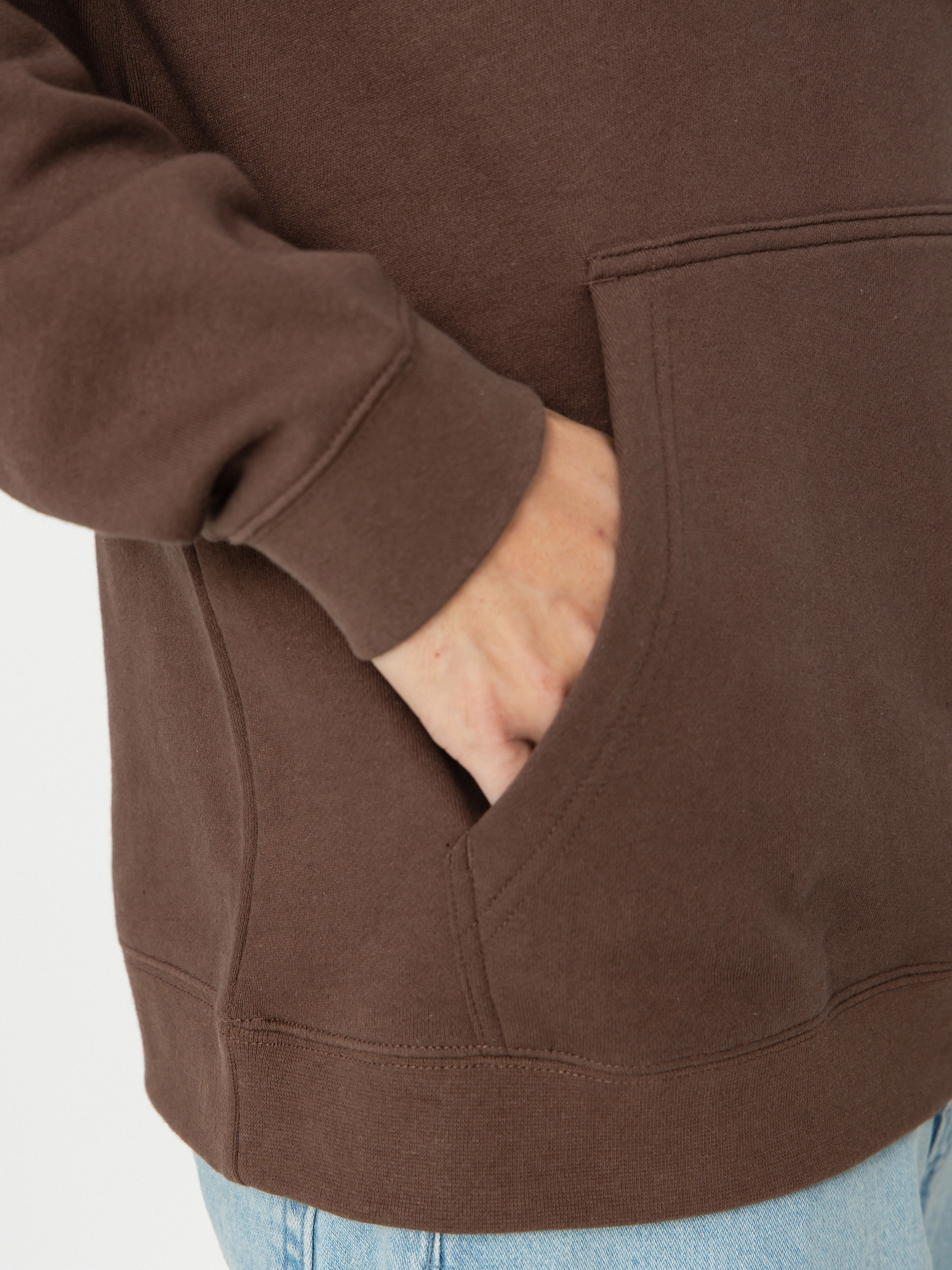 Mikina s kapucí Hurley Makaw HD (espresso)