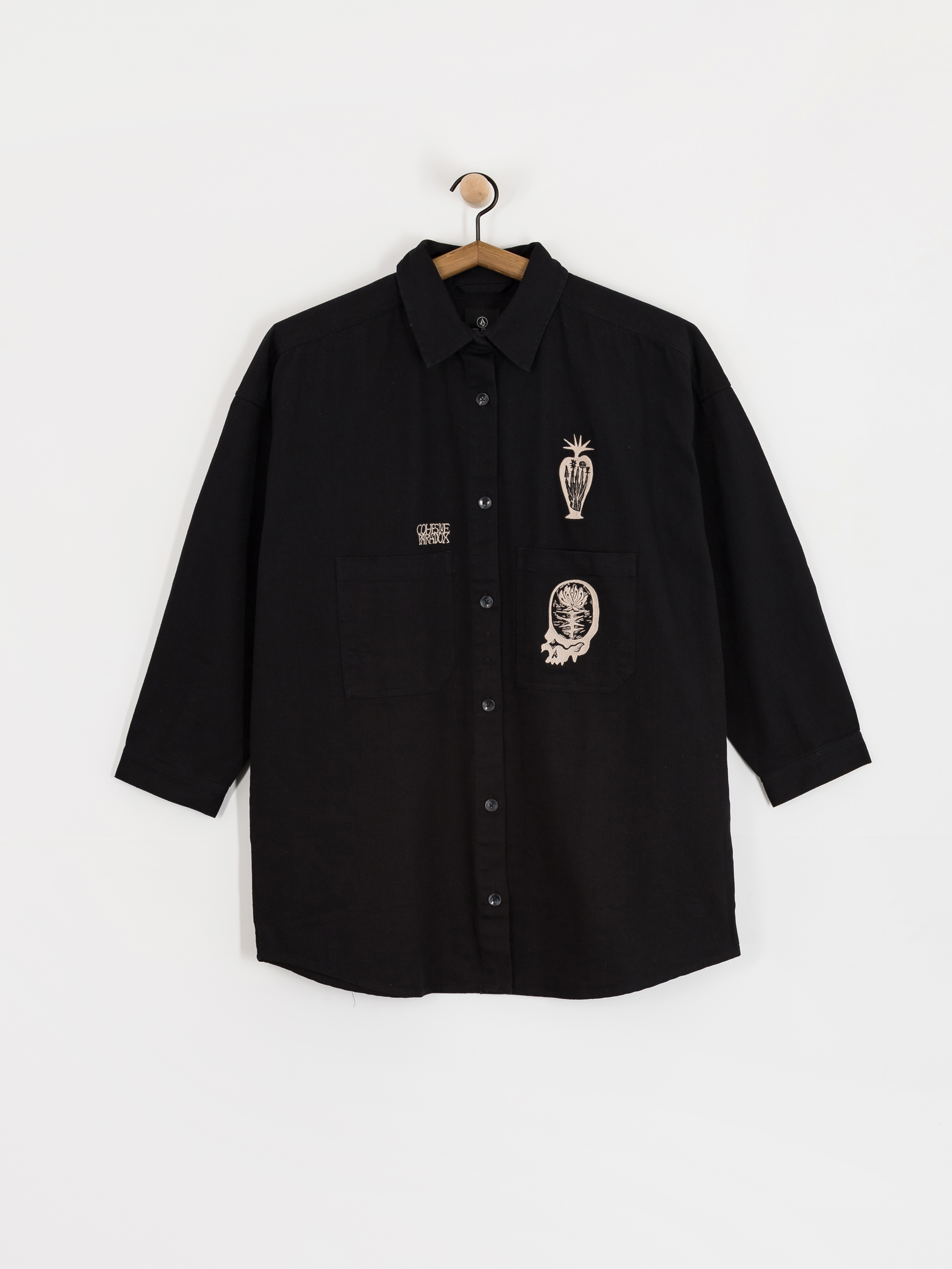 Šaty  Volcom Fa Vaderetro Wmn (black)