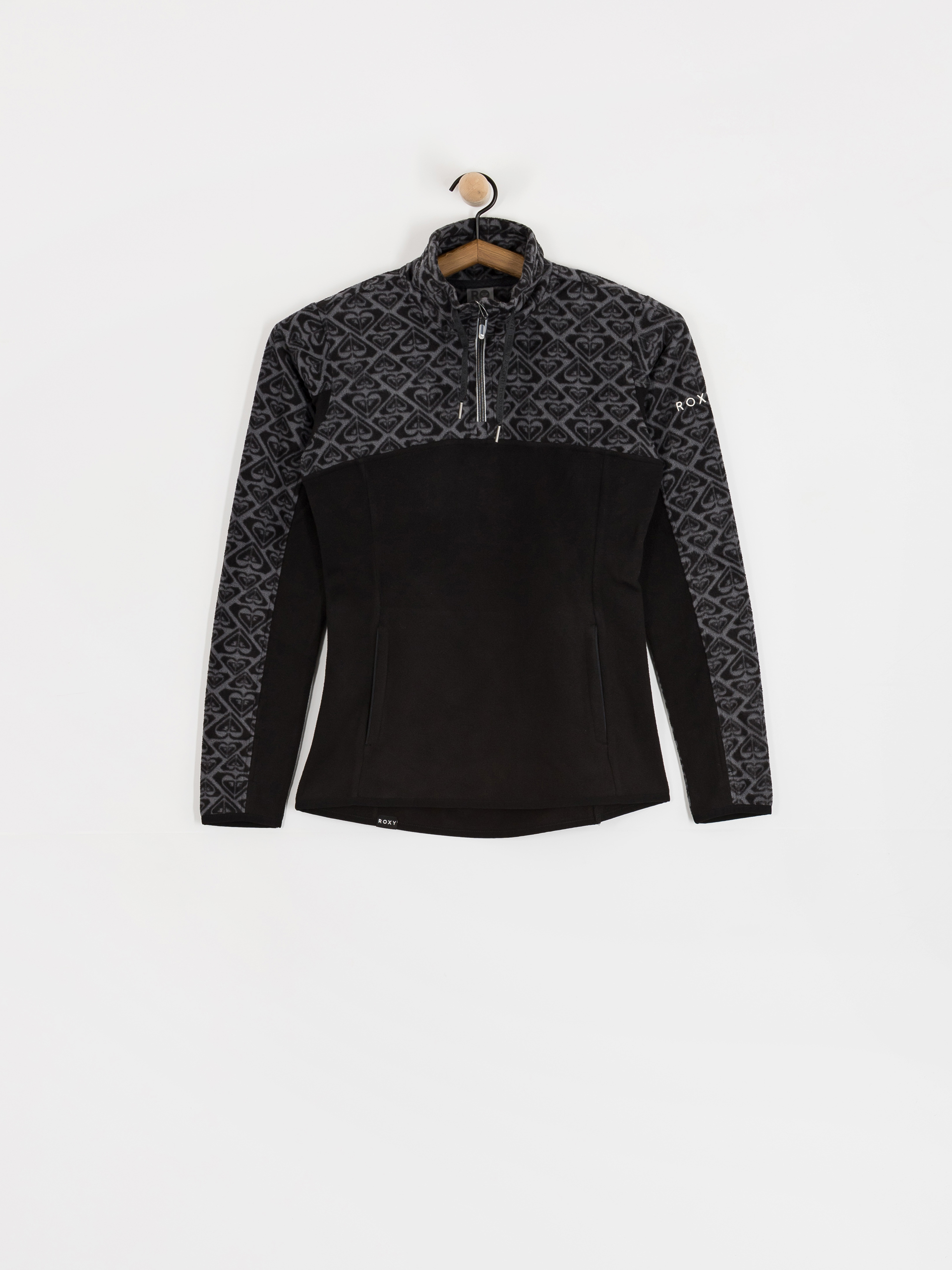 Fleecová mikina Roxy Sayna Half Zip Wmn