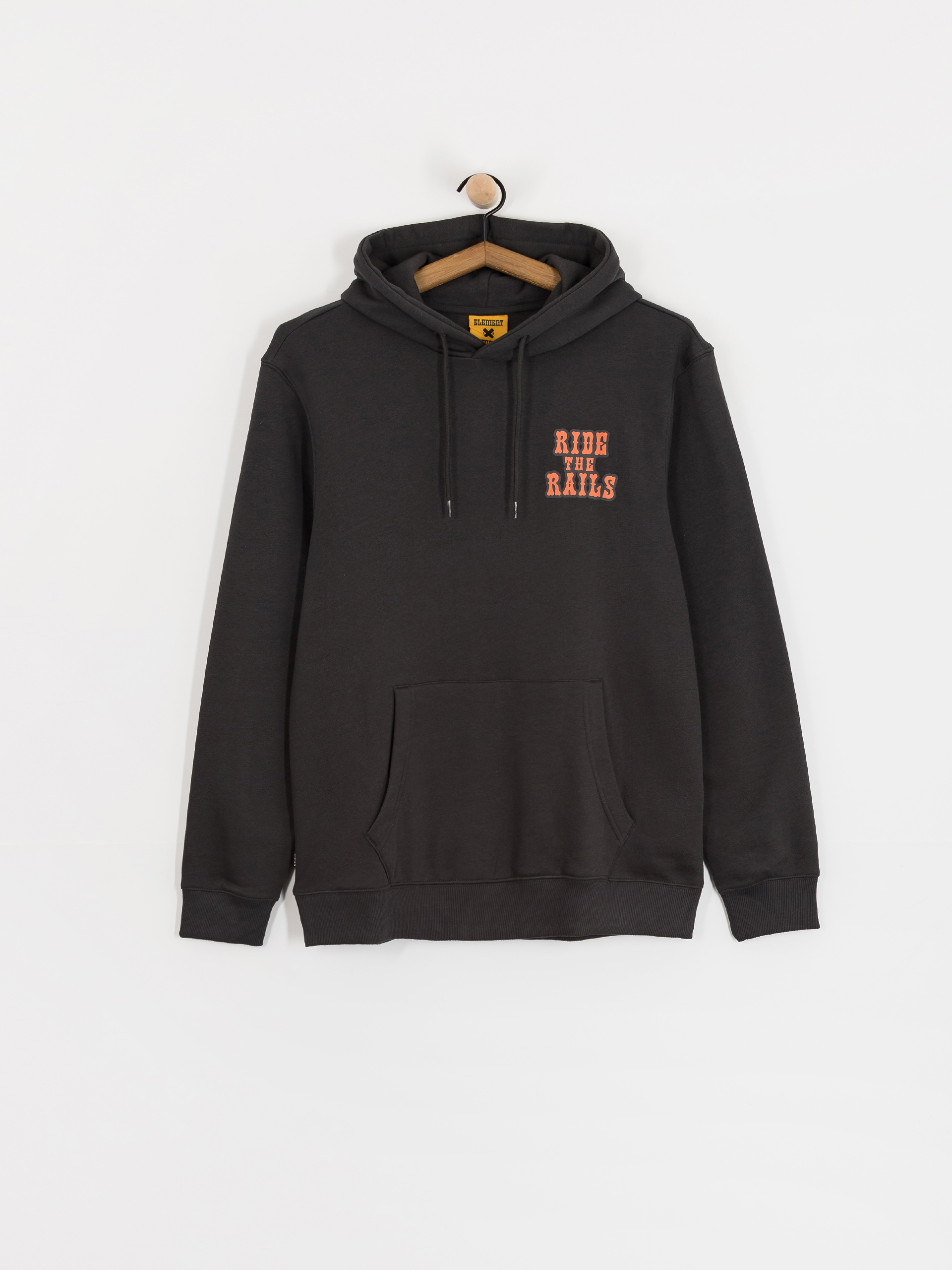 Mikina s kapucí Element Timber Guard Dogs HD (off black)