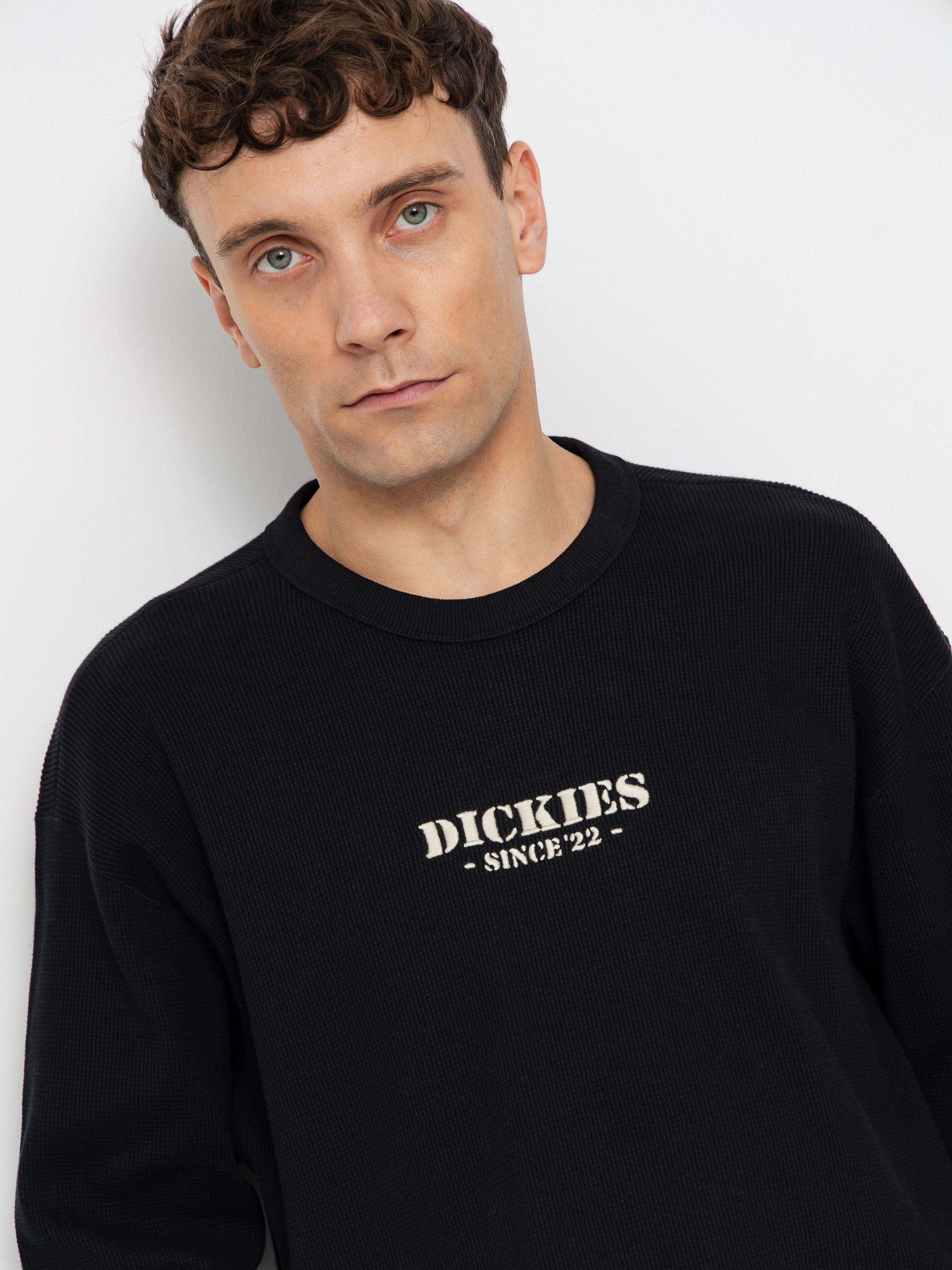 Triko Dickies Waffle (black)