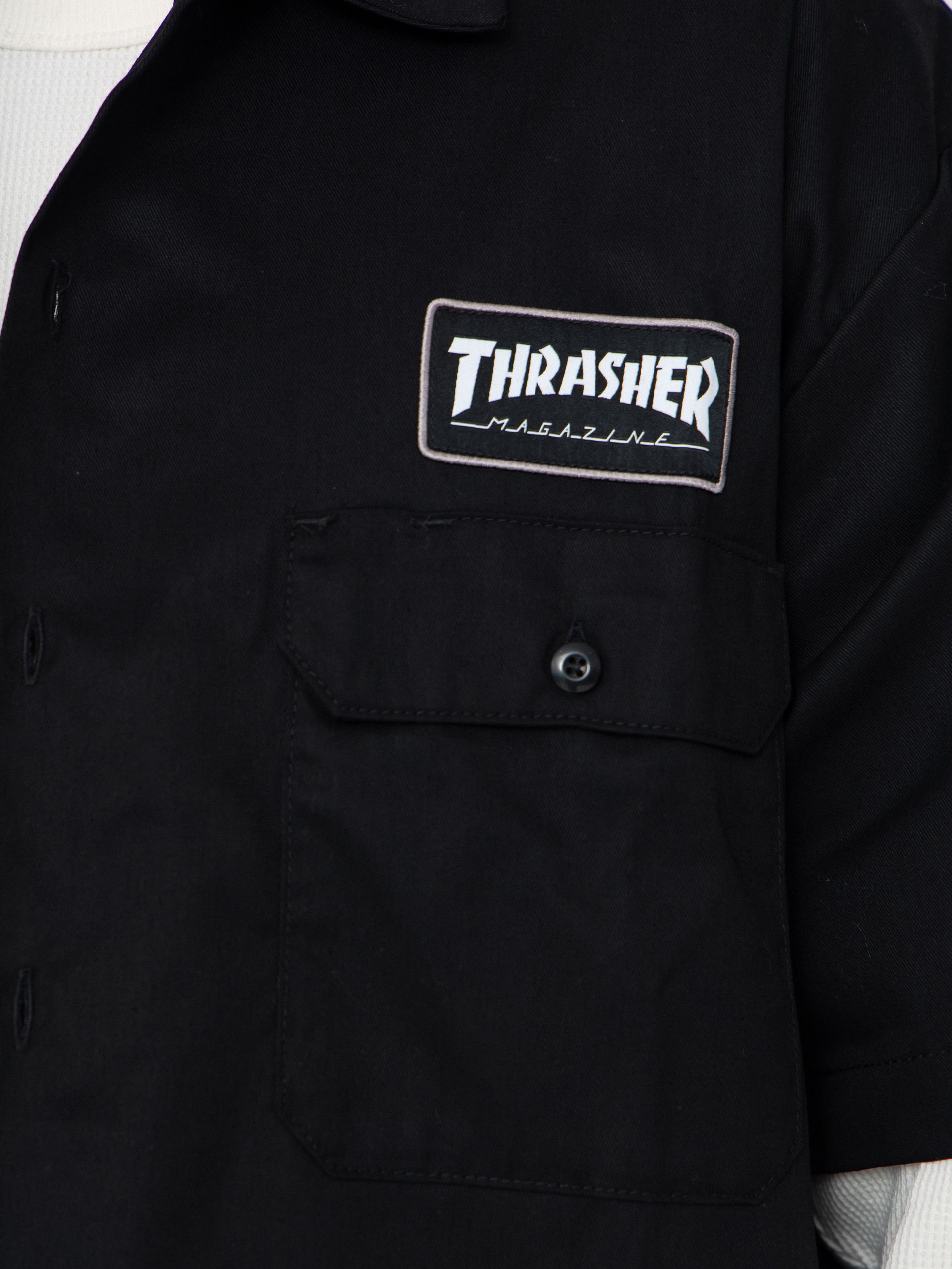 Košile Dickies x Thrasher Work (black)