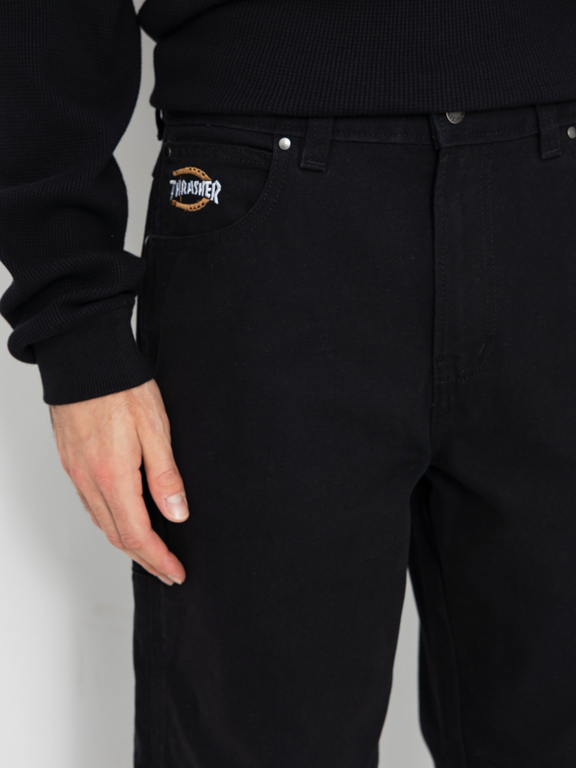 Kalhoty Dickies x Thrasher Pant (black)