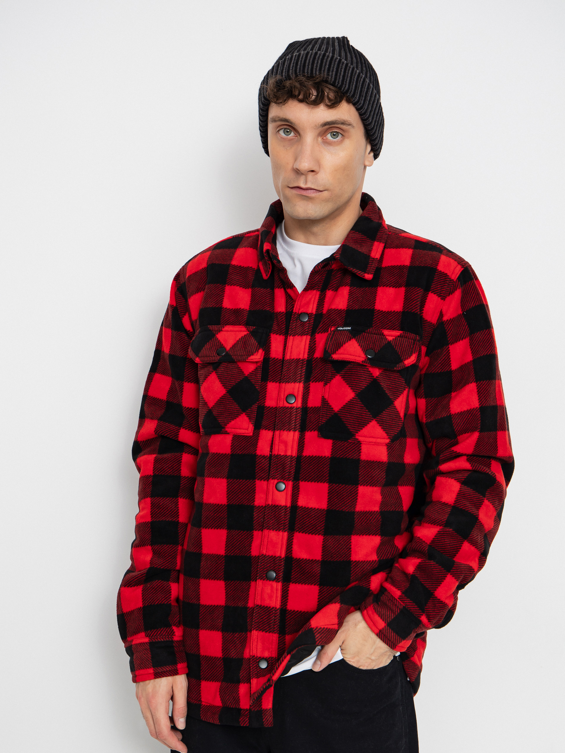 Kou0161ile Volcom Bowered Fleece (lifeguard red)