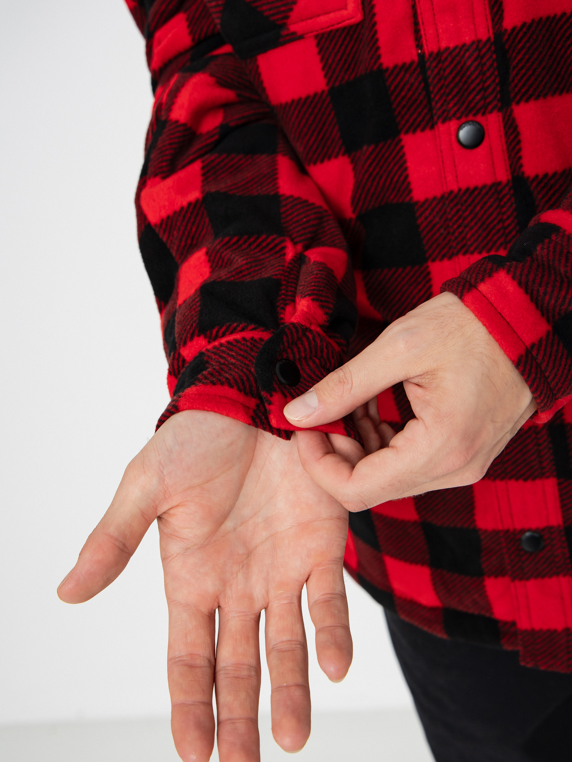 Košile Volcom Bowered Fleece (lifeguard red)