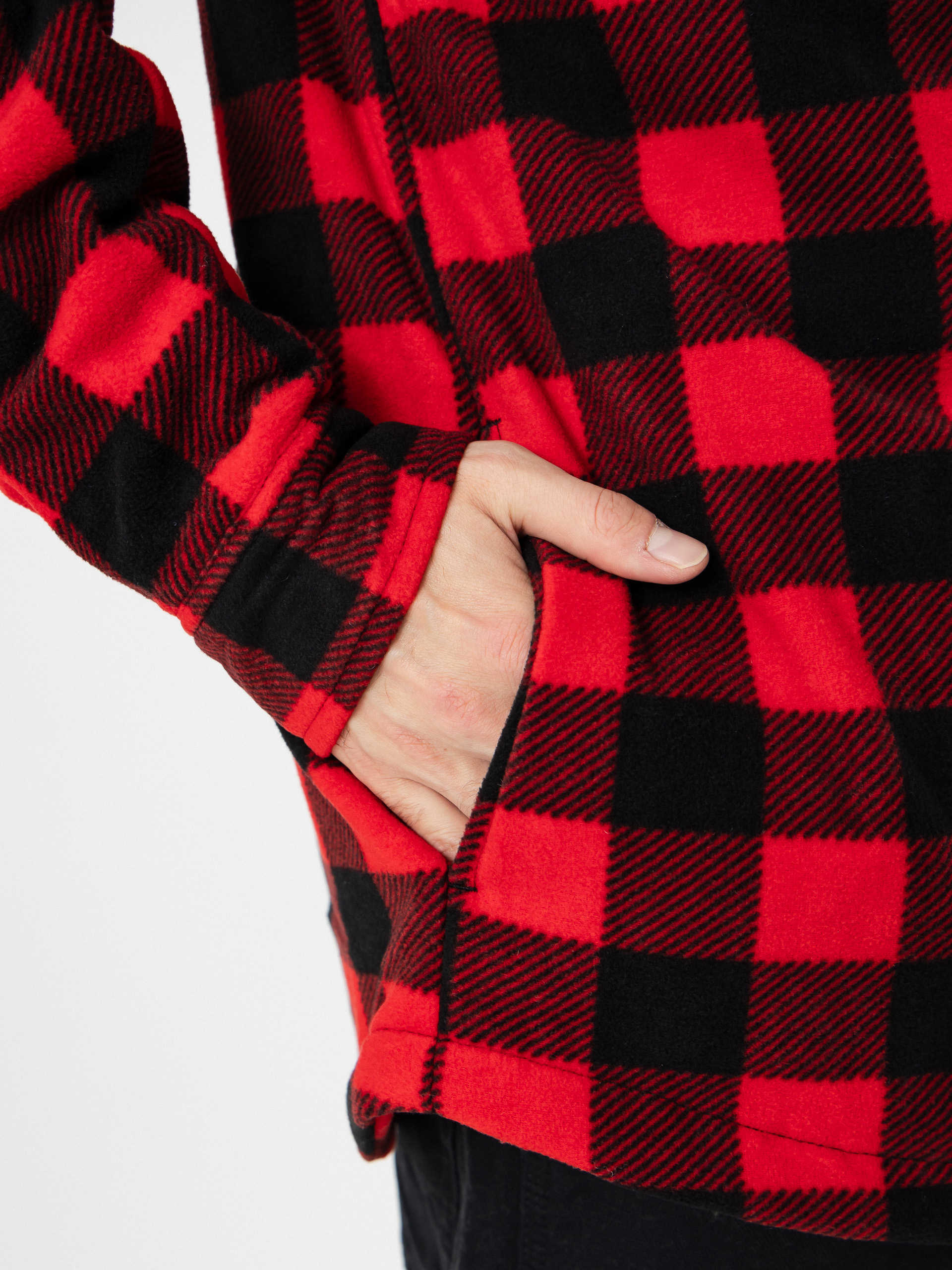 Košile Volcom Bowered Fleece (lifeguard red)