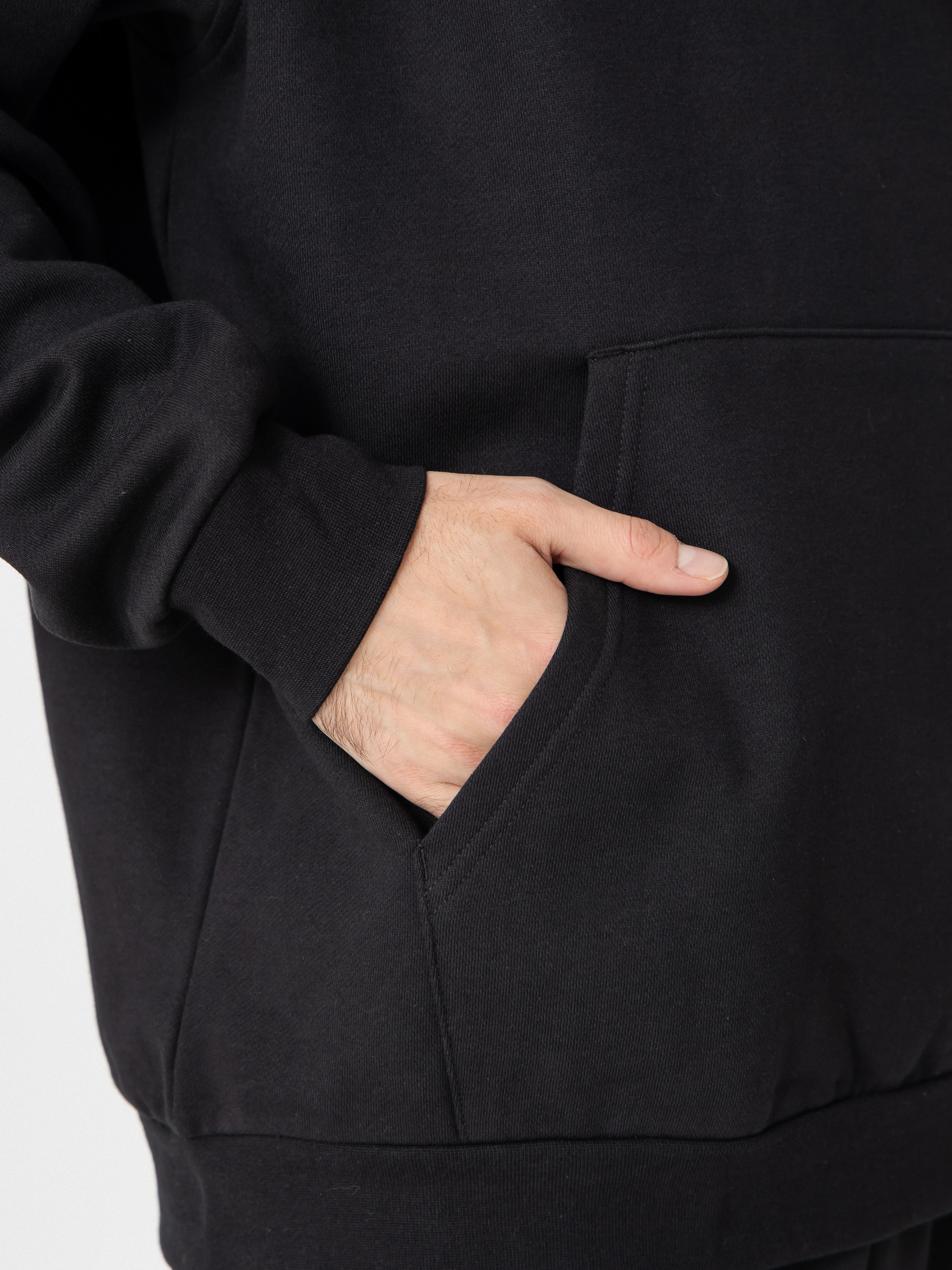 Mikina s kapucí adidas Trip Tre HD (black/preblu)