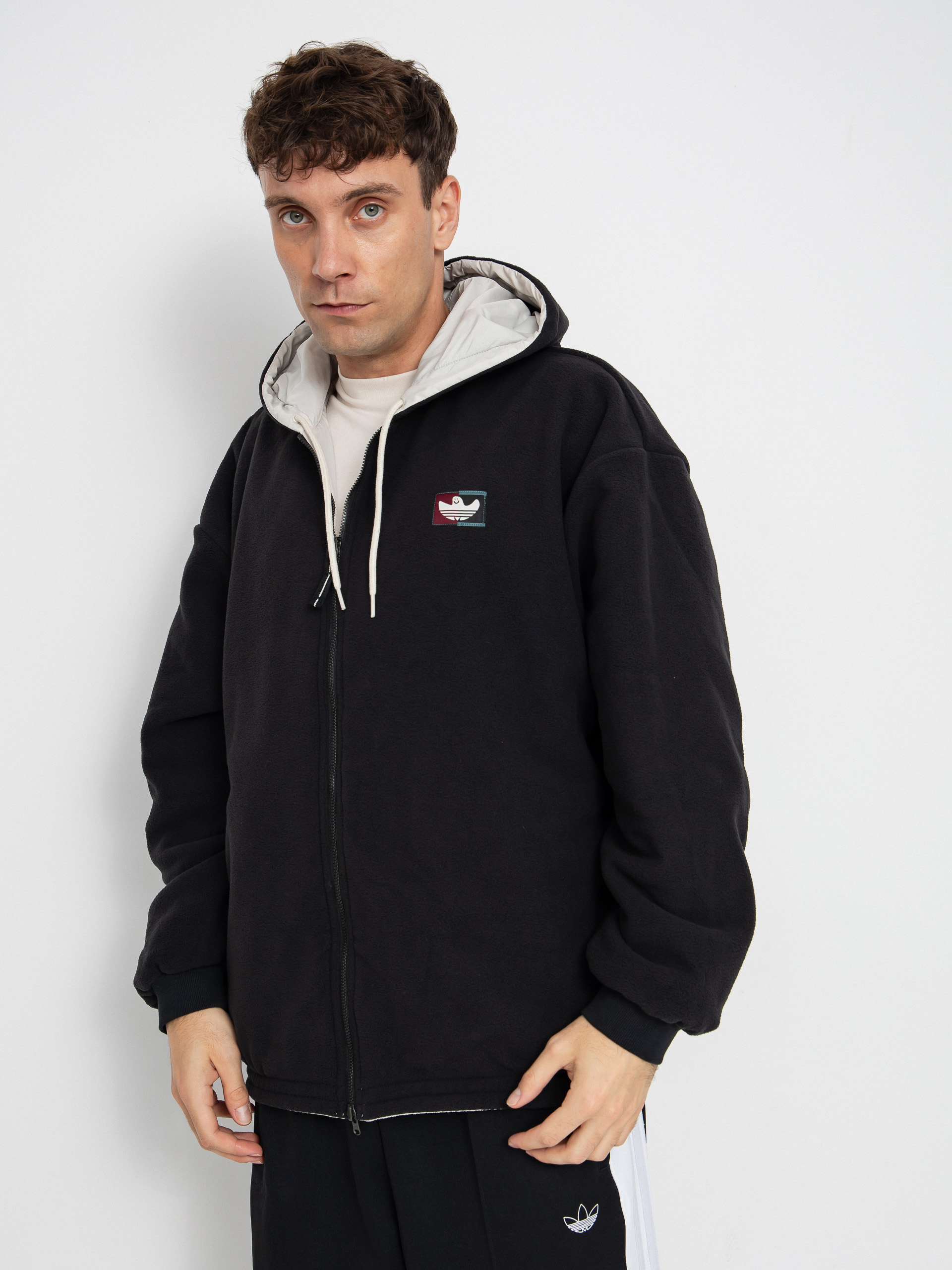 Bunda adidas Shmoo Rev (alumin/black)