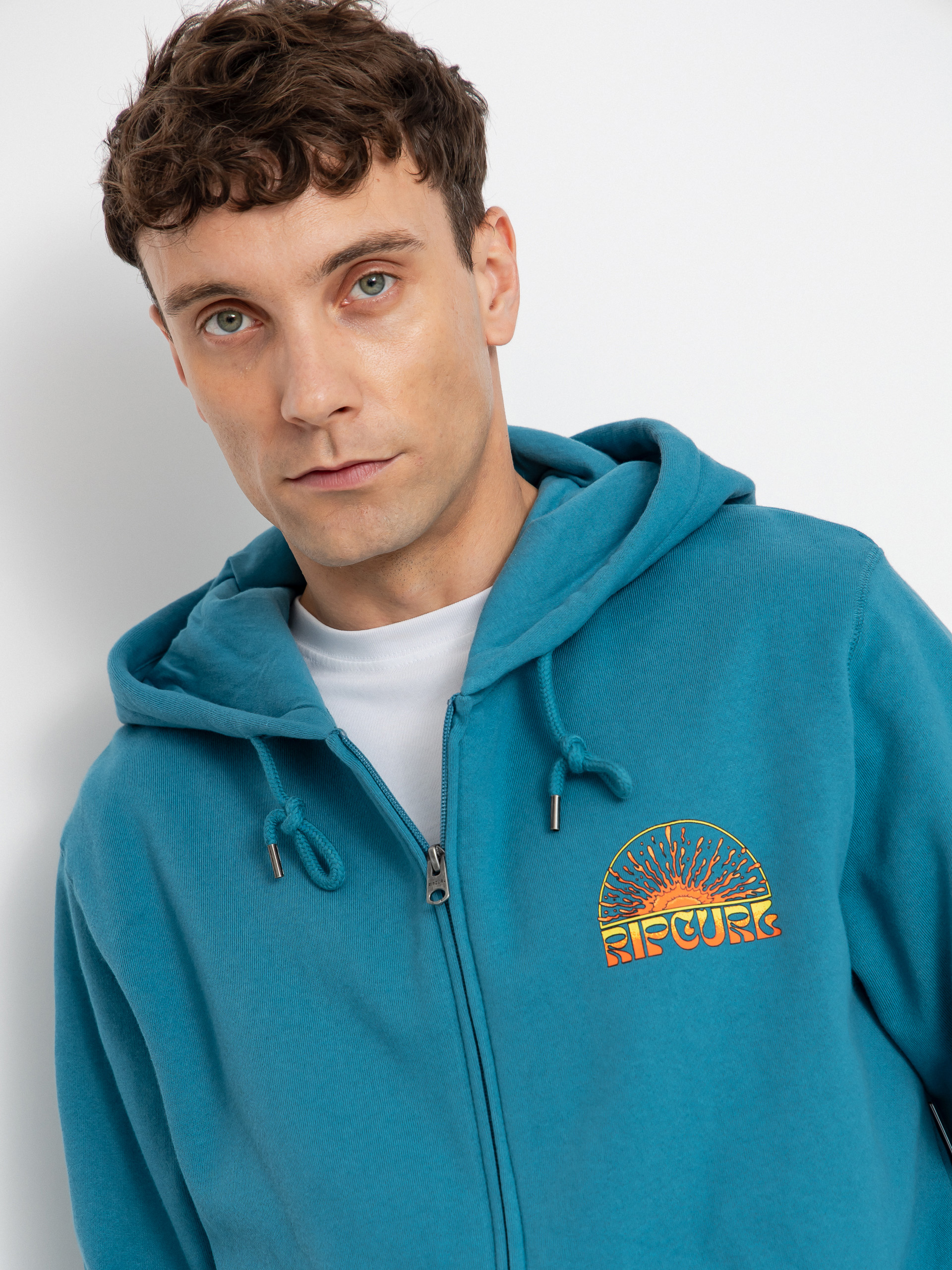 Mikina s kapucí Rip Curl Grateful Shred ZHD (storm blue)