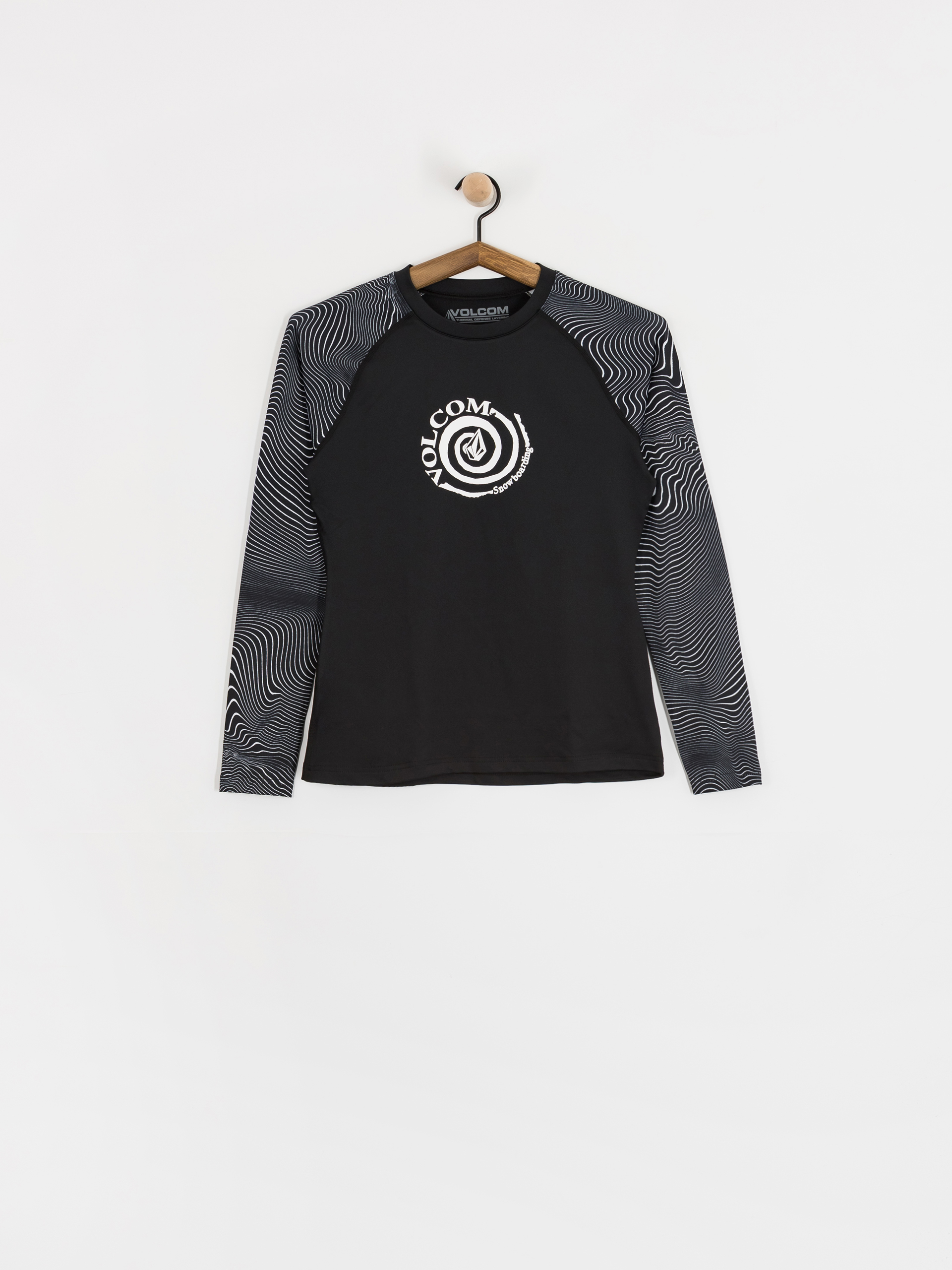 Termotriko Volcom V Science Crew Wmn (black white)