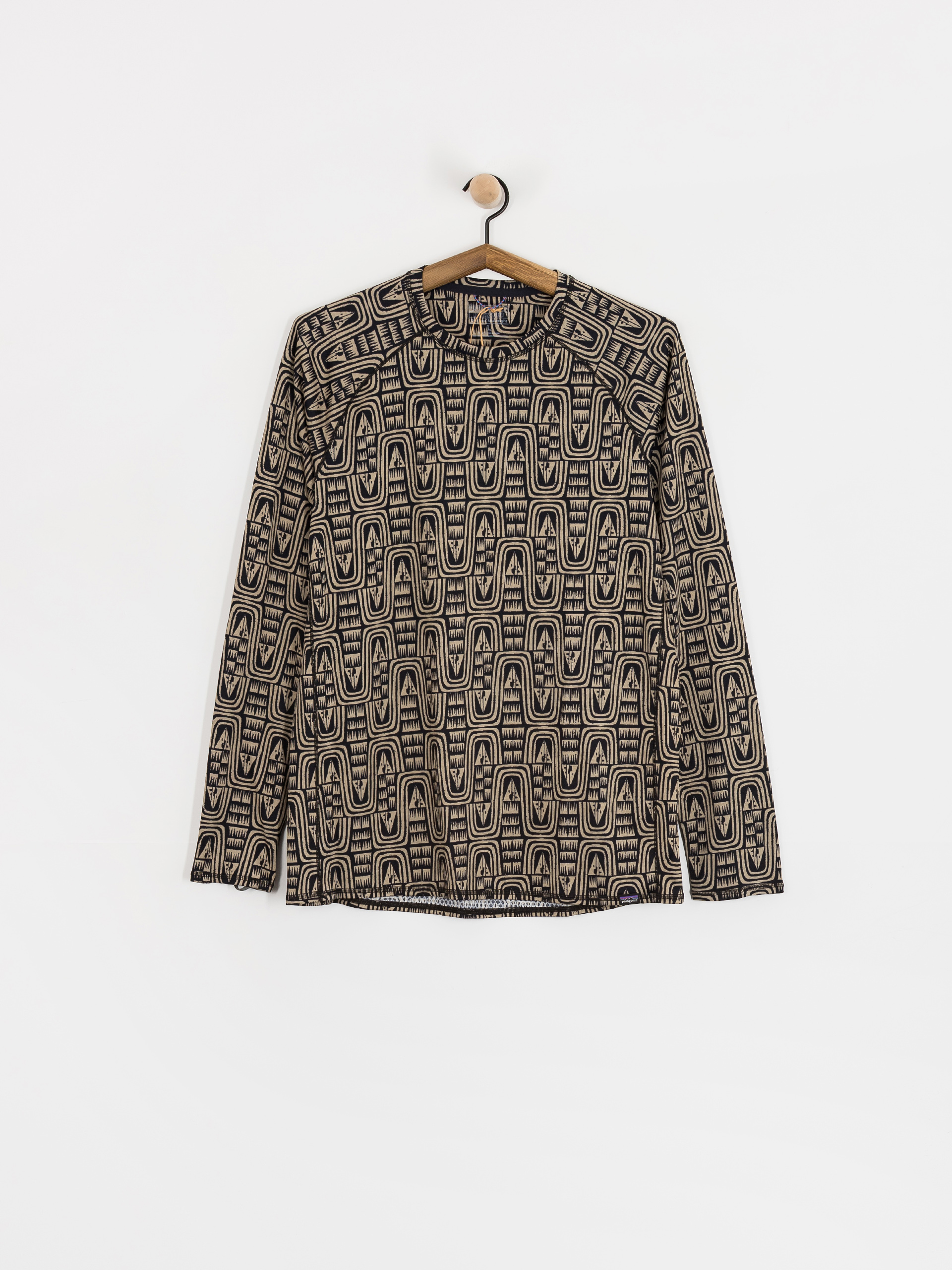 Triko Patagonia Cap MW Crew (flow sunken blue)