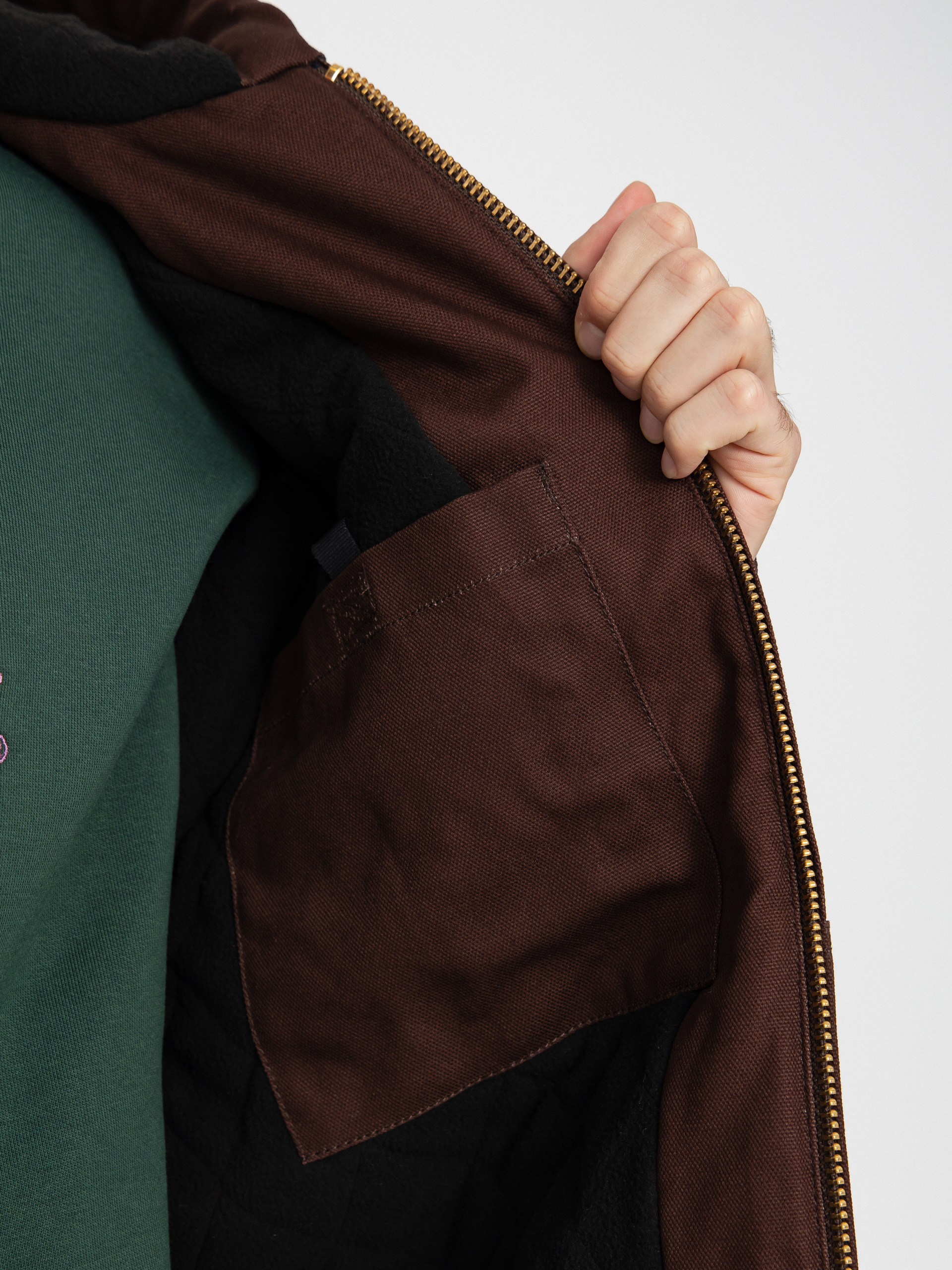 Bunda Carhartt WIP Active (tobacco/rigid)