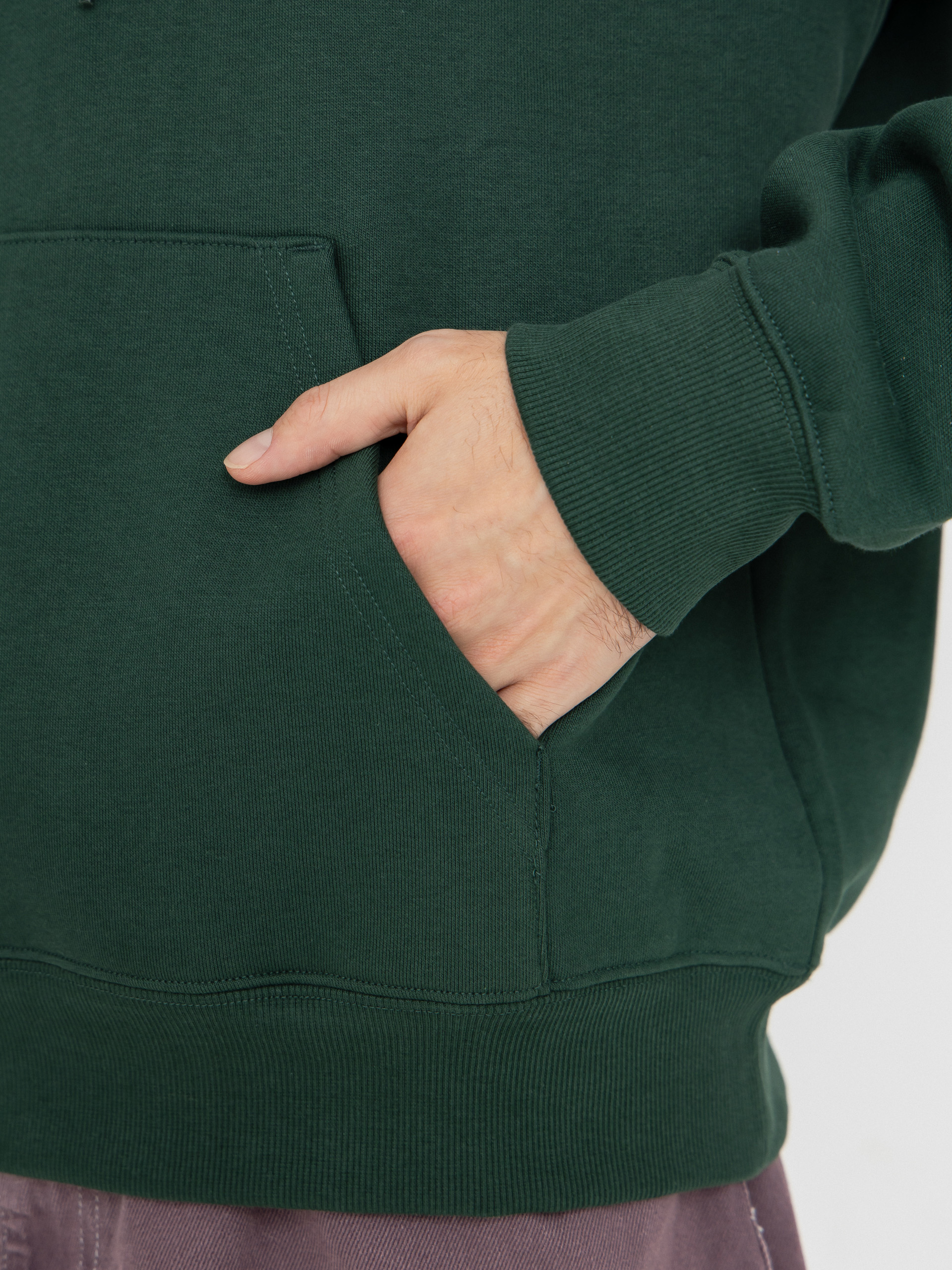 Mikina s kapucí Carhartt WIP Carhartt HD (sycamore tree/phlox)