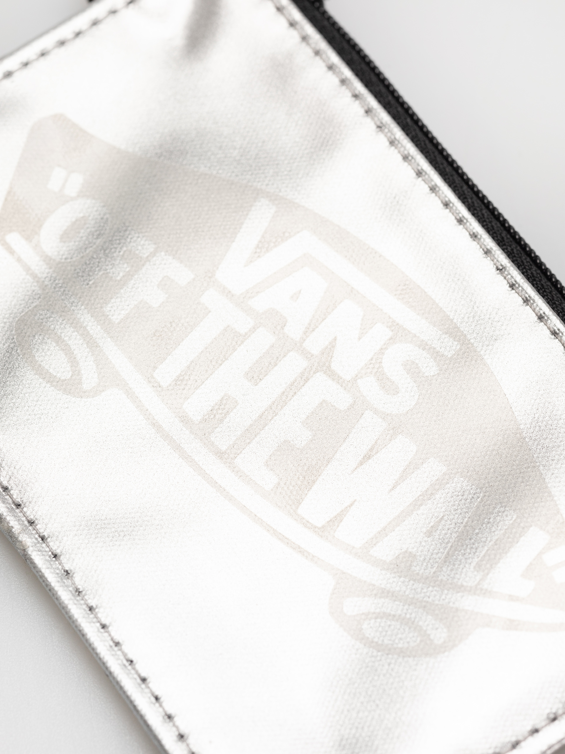 Peněženka Vans Off The Wall Zip (silver)
