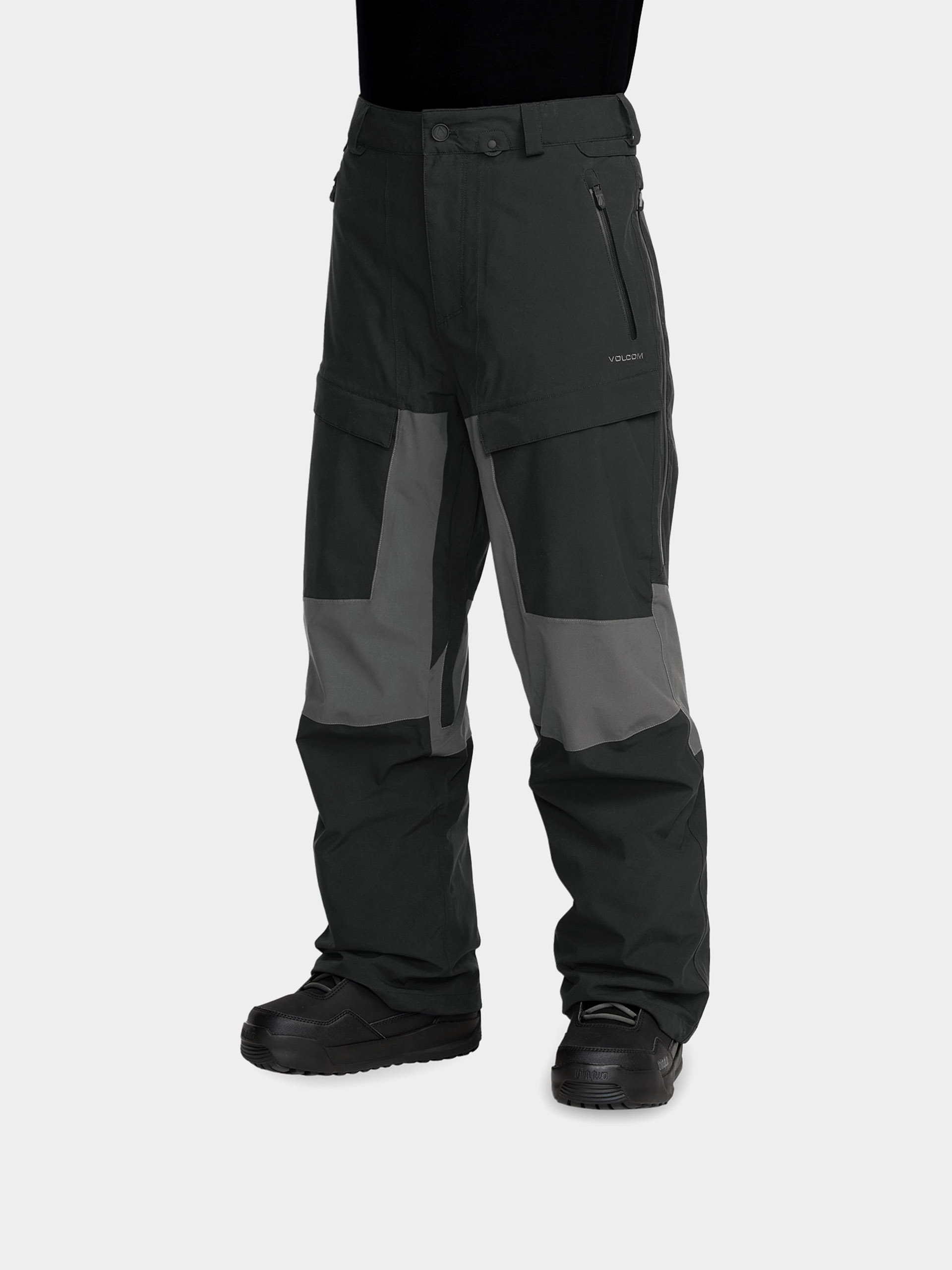 Pánské Snowboardové kalhoty  Volcom Rnge Stretch 30K (black)