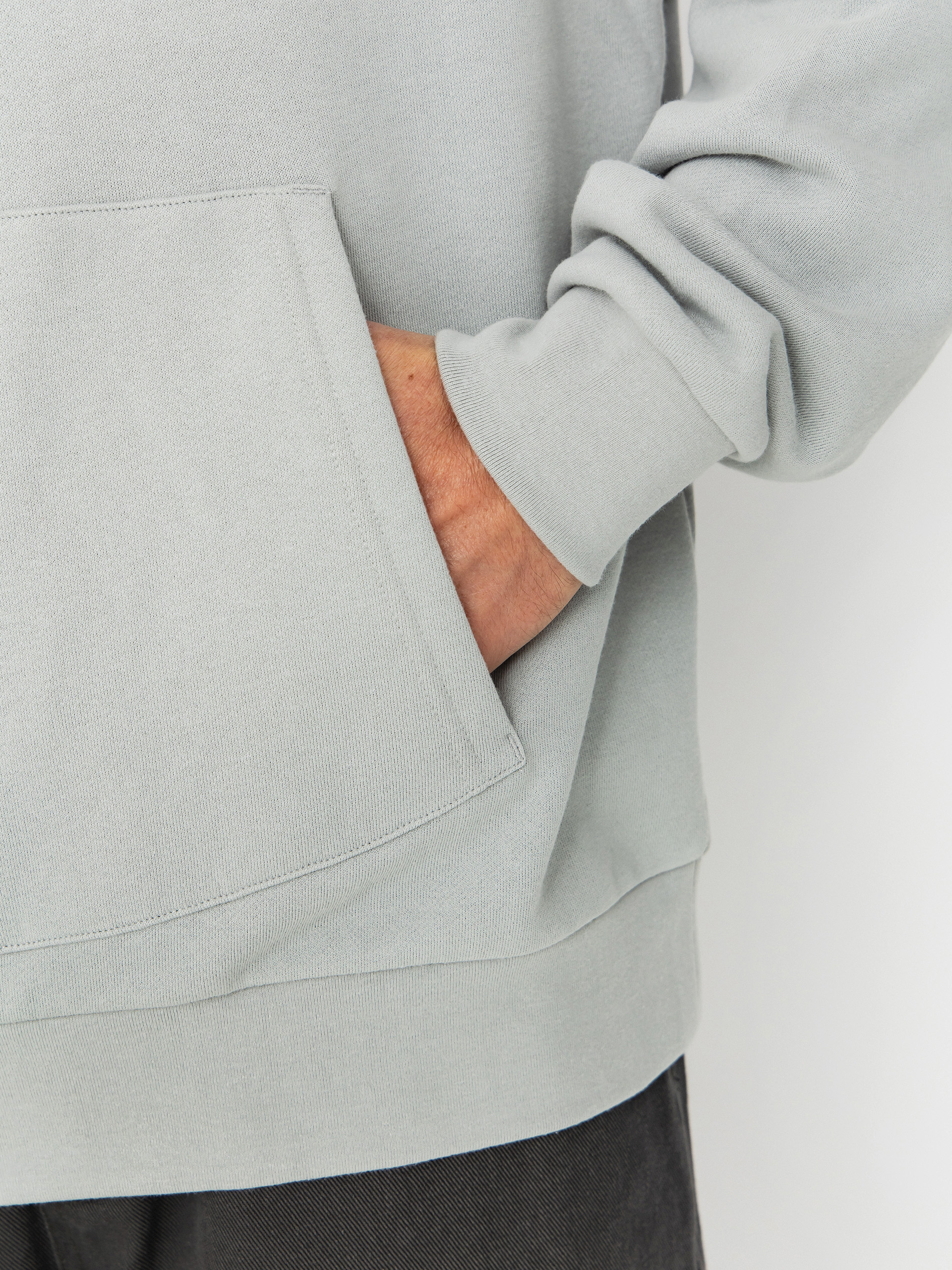 Mikina s kapucí RipNDip Nerm On Wheels HD (grey)