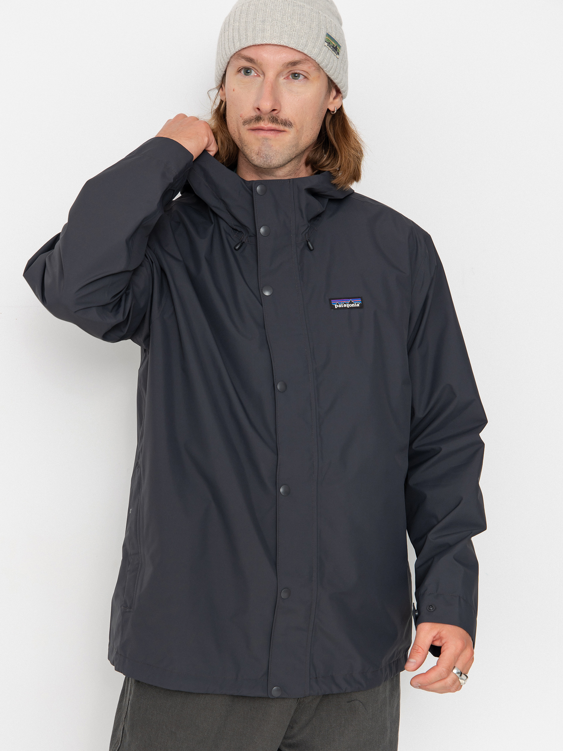 Bunda Patagonia Jackson Glacier Rain (ink black)