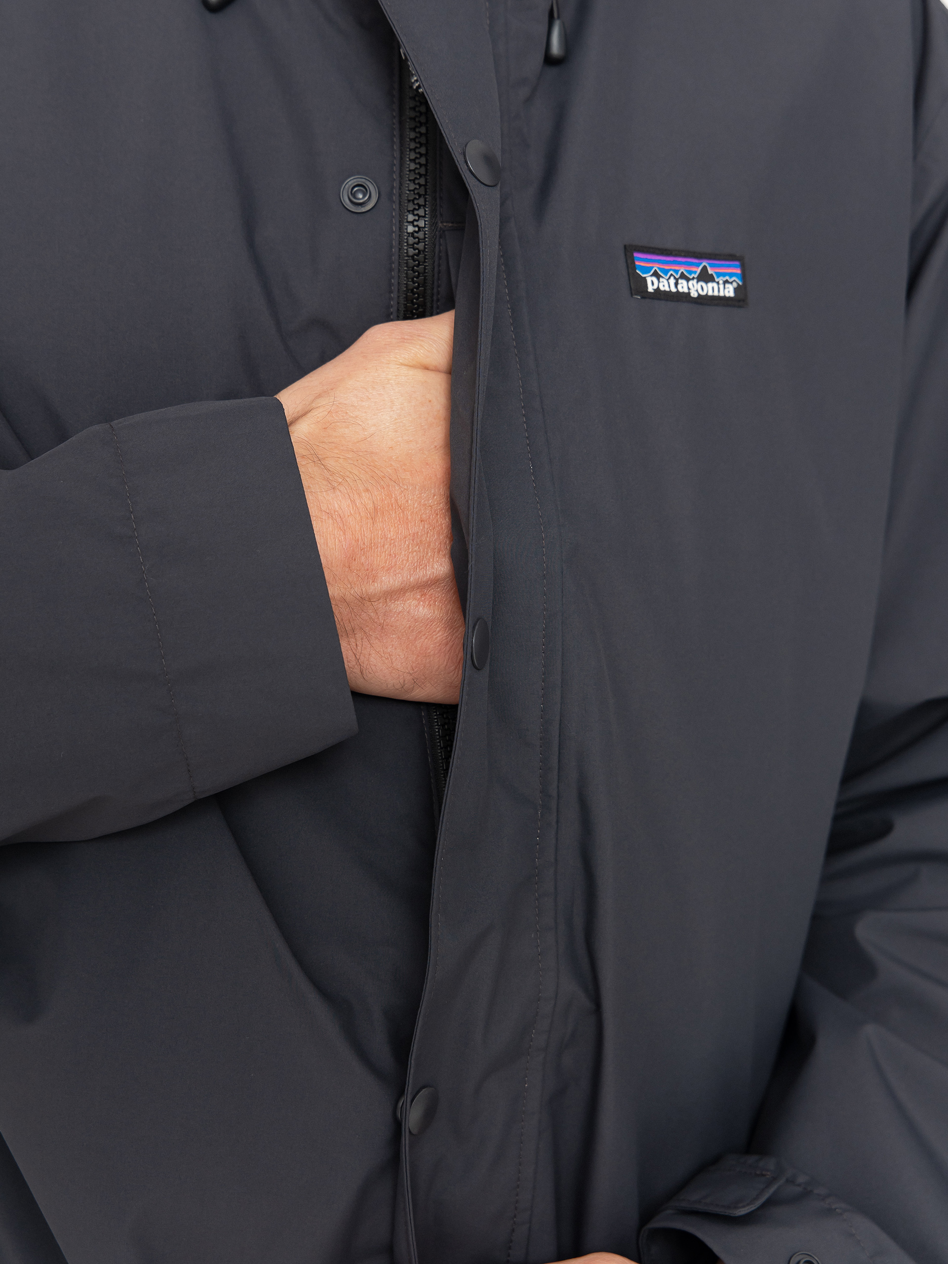 Bunda Patagonia Jackson Glacier Rain (ink black)