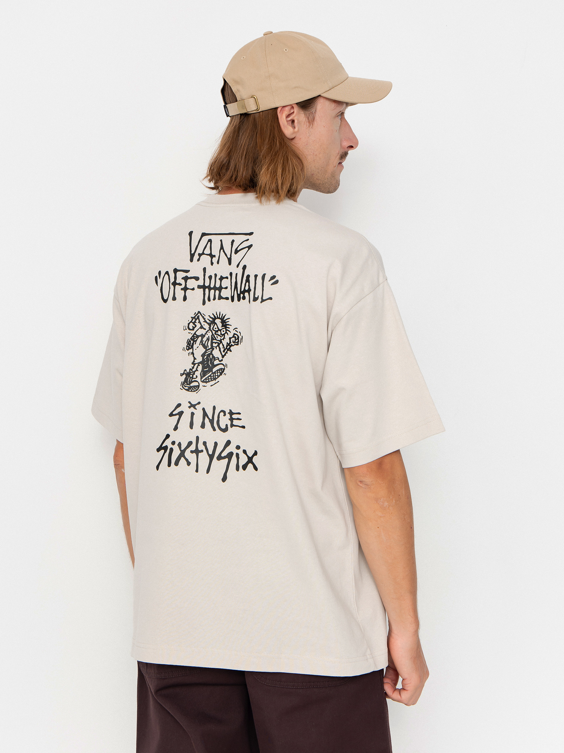 Tričko Vans Stomper Loose Fit (taupe mist)