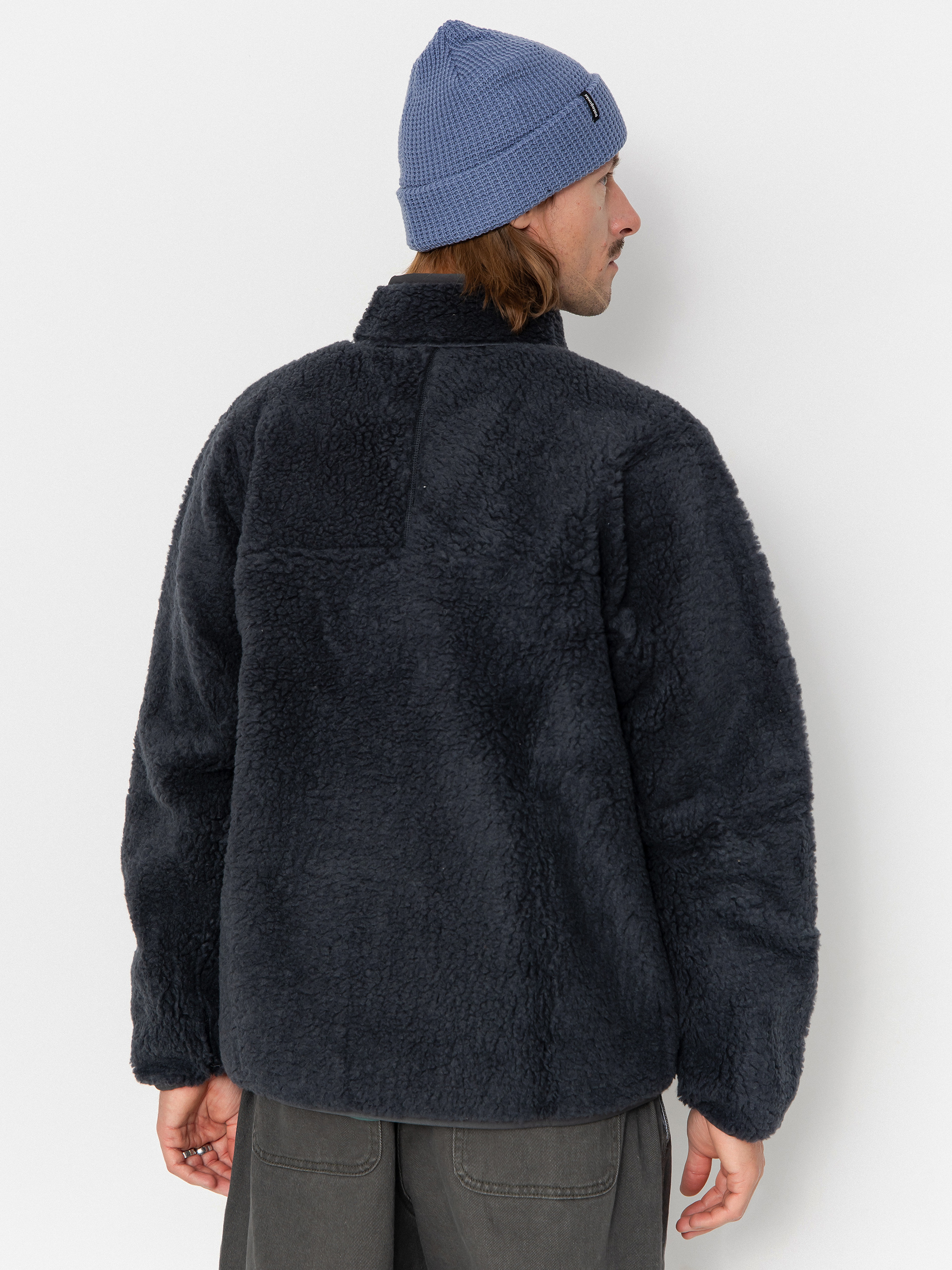 Mikina Patagonia Natural Blend Retro Cardigan (ink black)