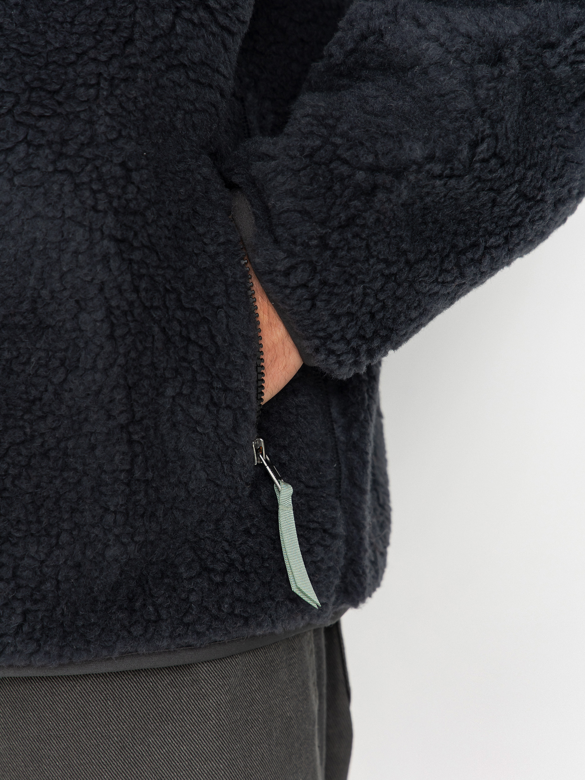 Mikina Patagonia Natural Blend Retro Cardigan (ink black)