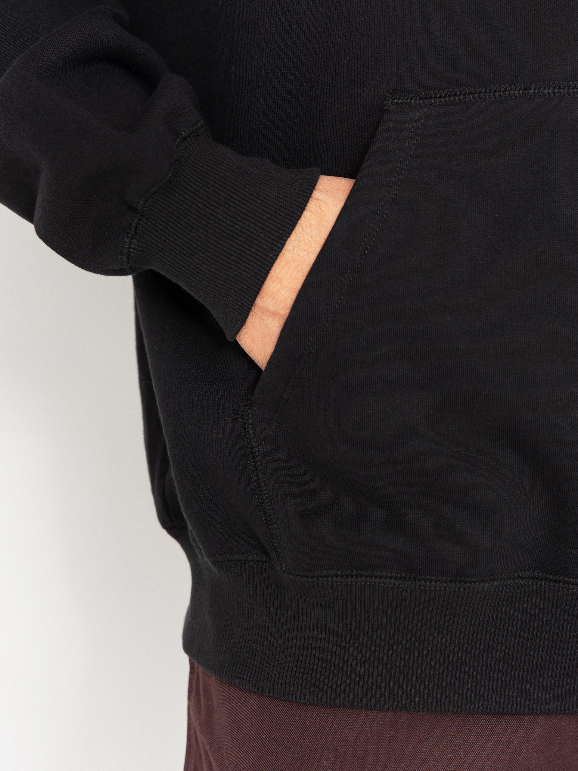 Mikina s kapucí Volcom Workwear HD (black)