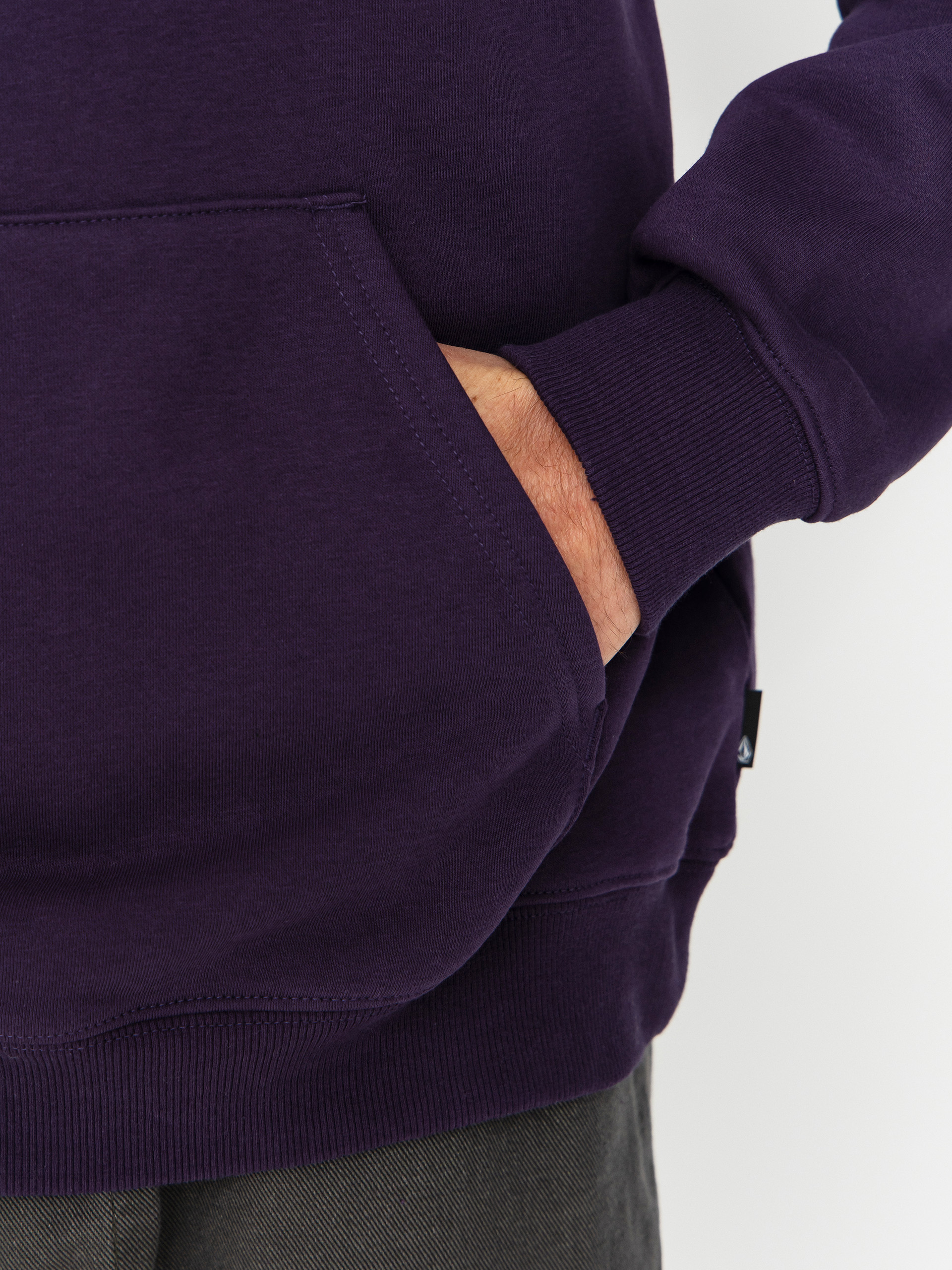 Mikina s kapucí Volcom Watanite HD (dark purple)