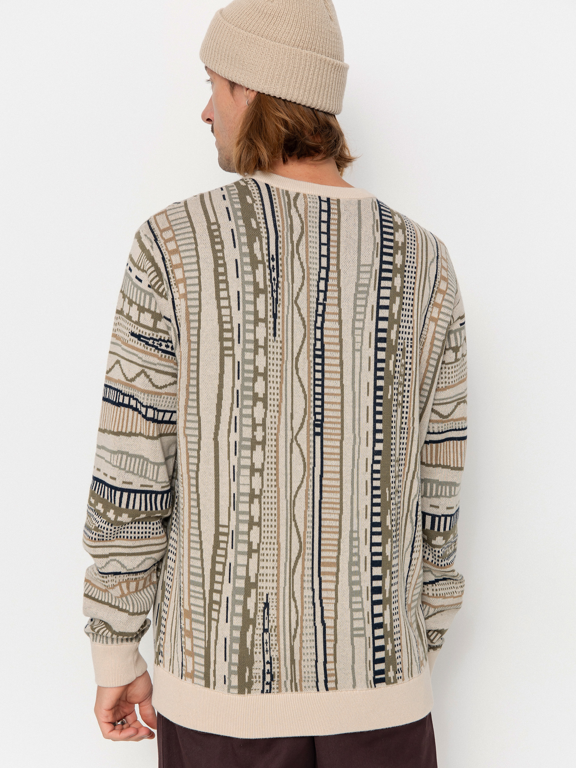 Svetr Iriedaily Theodore Knit (cool olive)