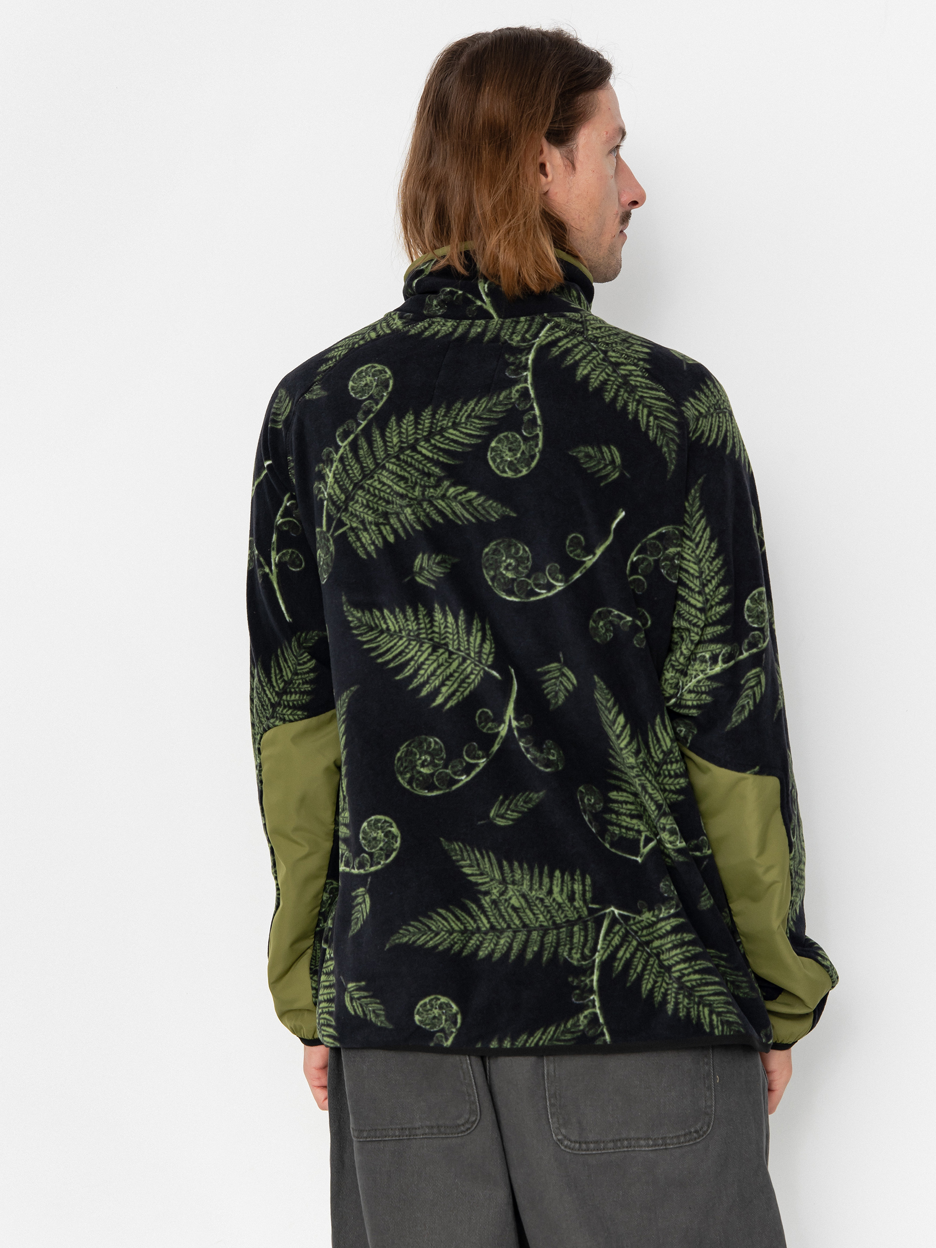 Pánský Fleecová mikina Kavu Teannaway (fiddlehead)