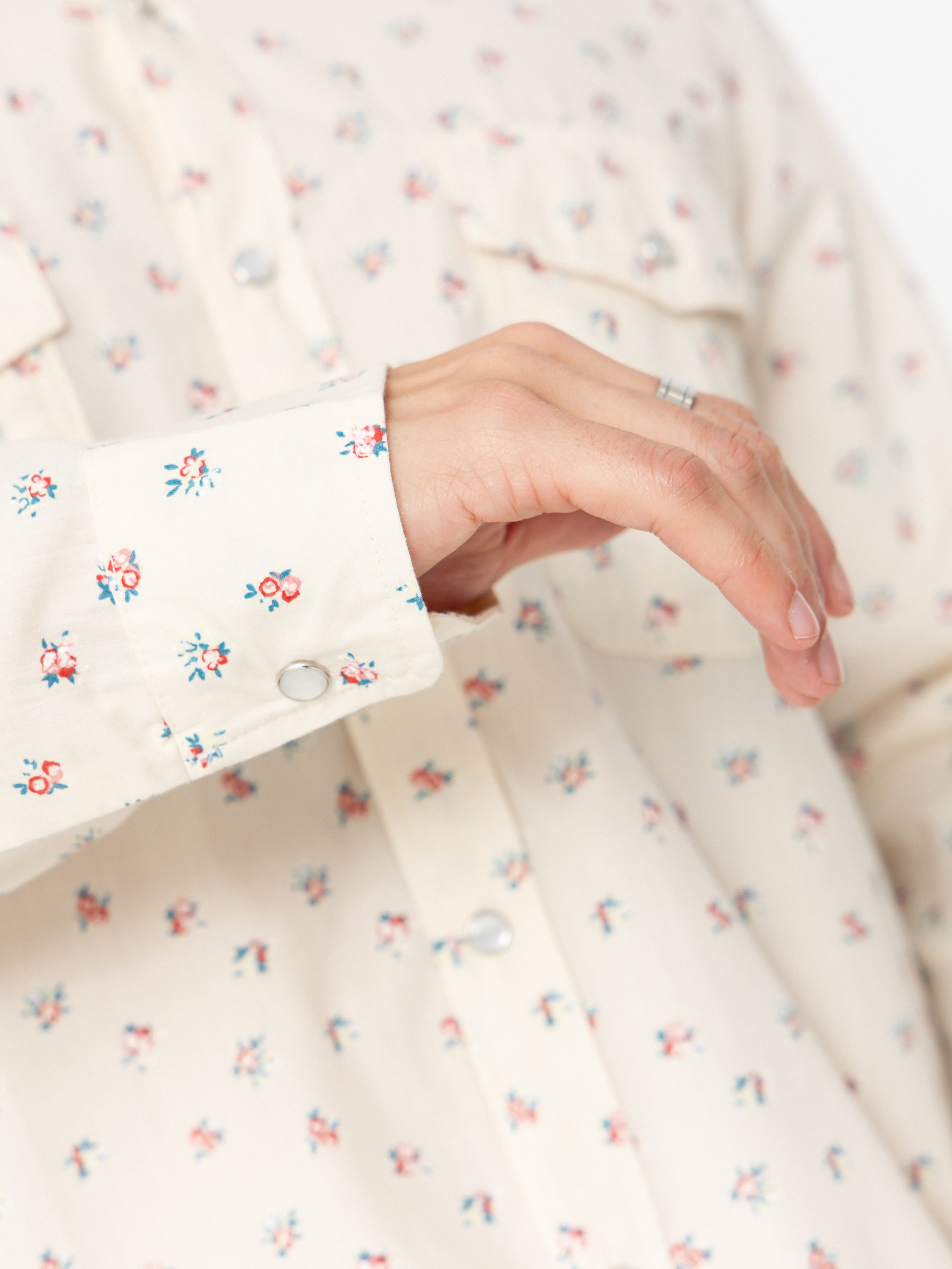 Košile Brixton Wayne Wvn Ls (whitecap)