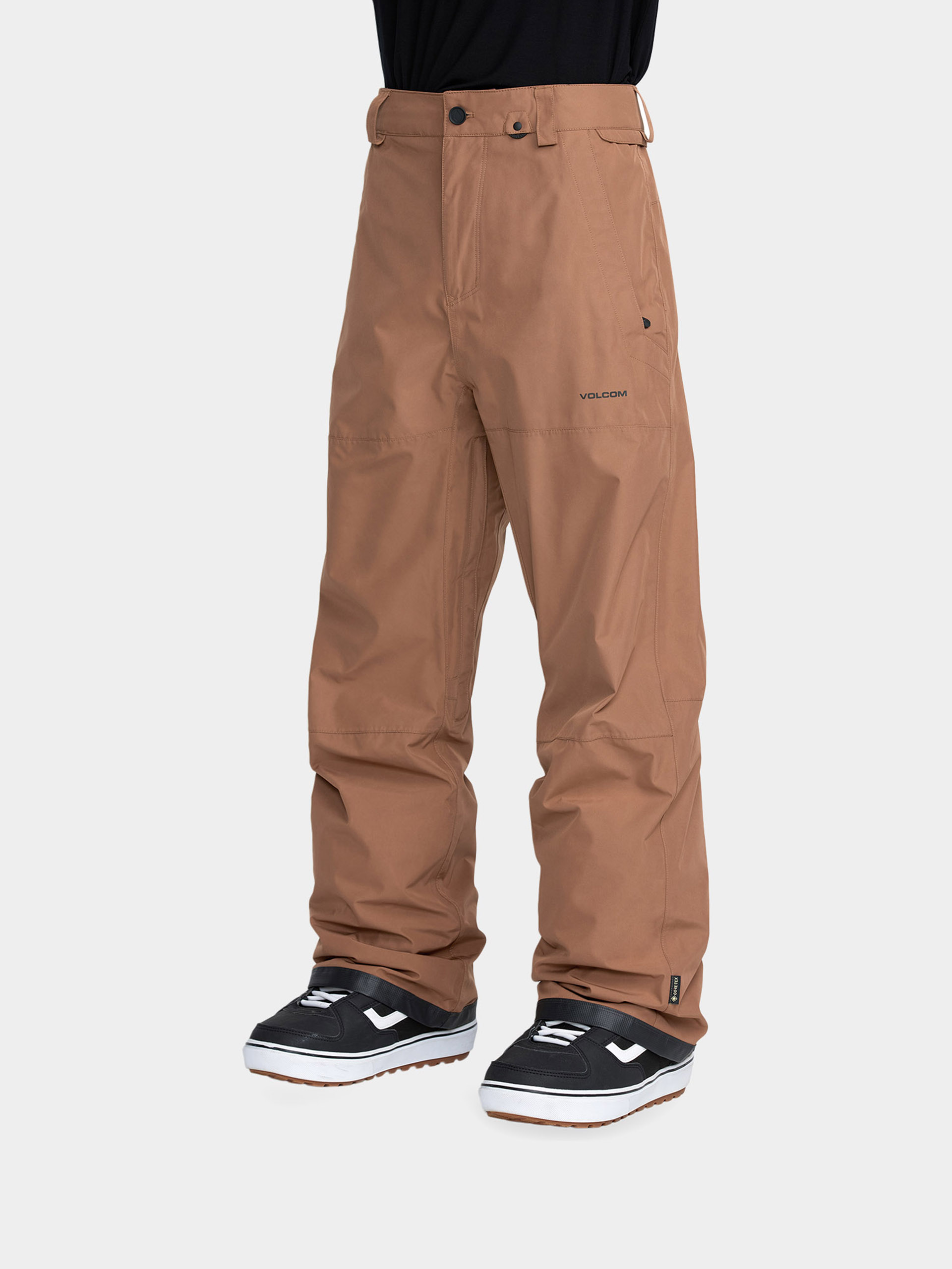 Pánské Snowboardové kalhoty  Volcom Dua Gore Tex (terra brown)