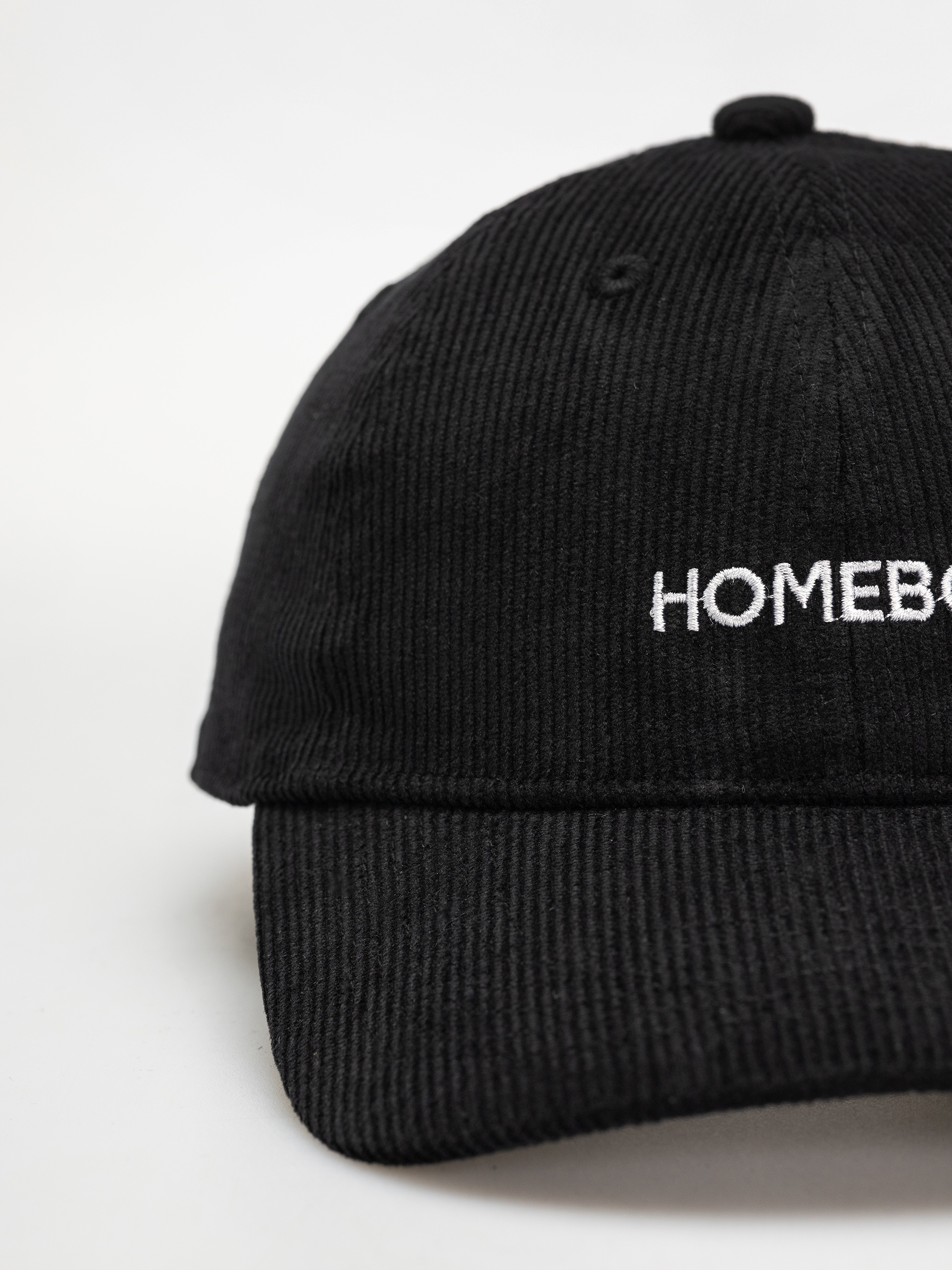 Kšiltovka  Homeboy Straight Cord Cap (black)