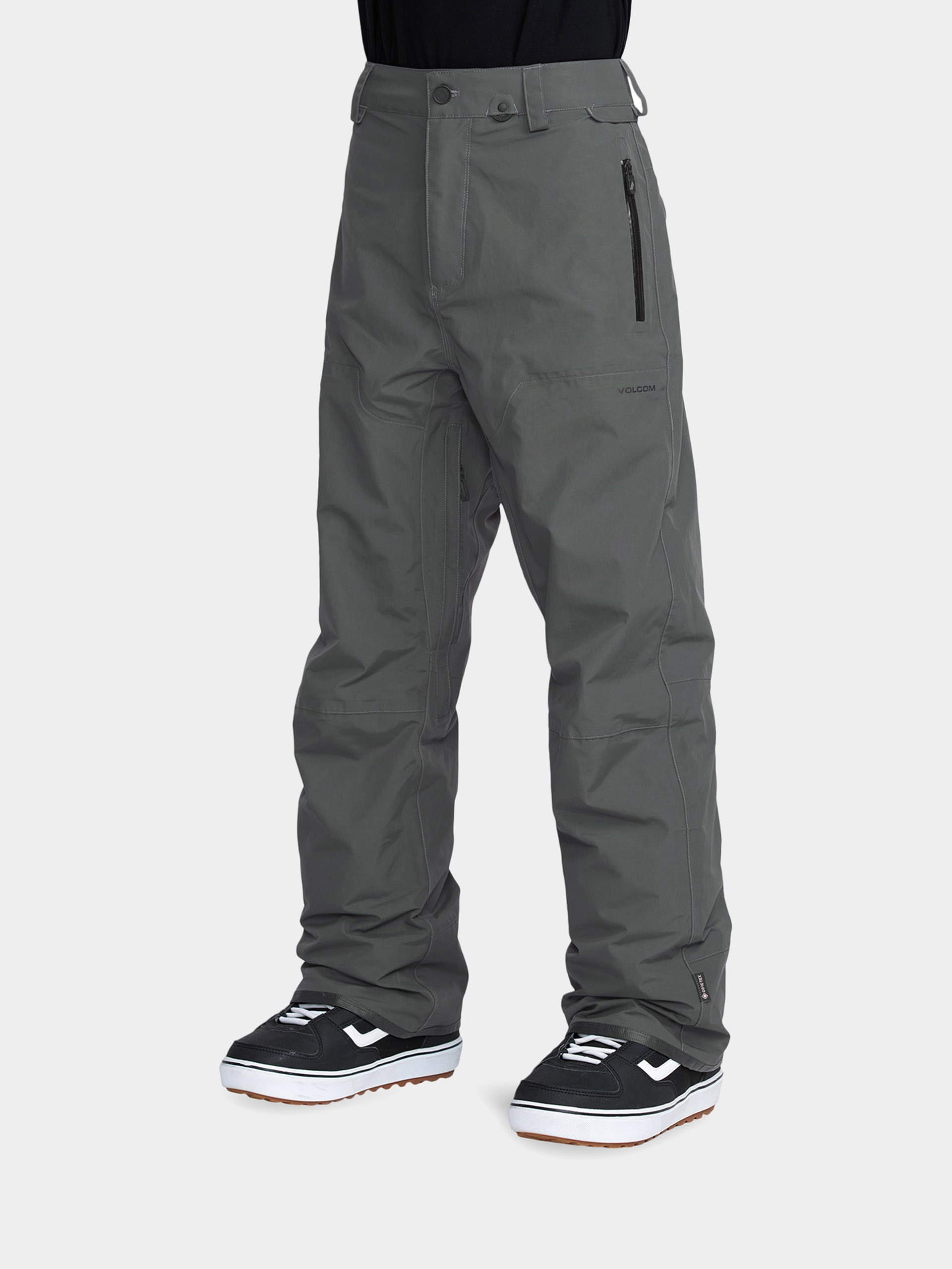 Pánské Snowboardové kalhoty  Volcom L Gore Tex (dark grey)