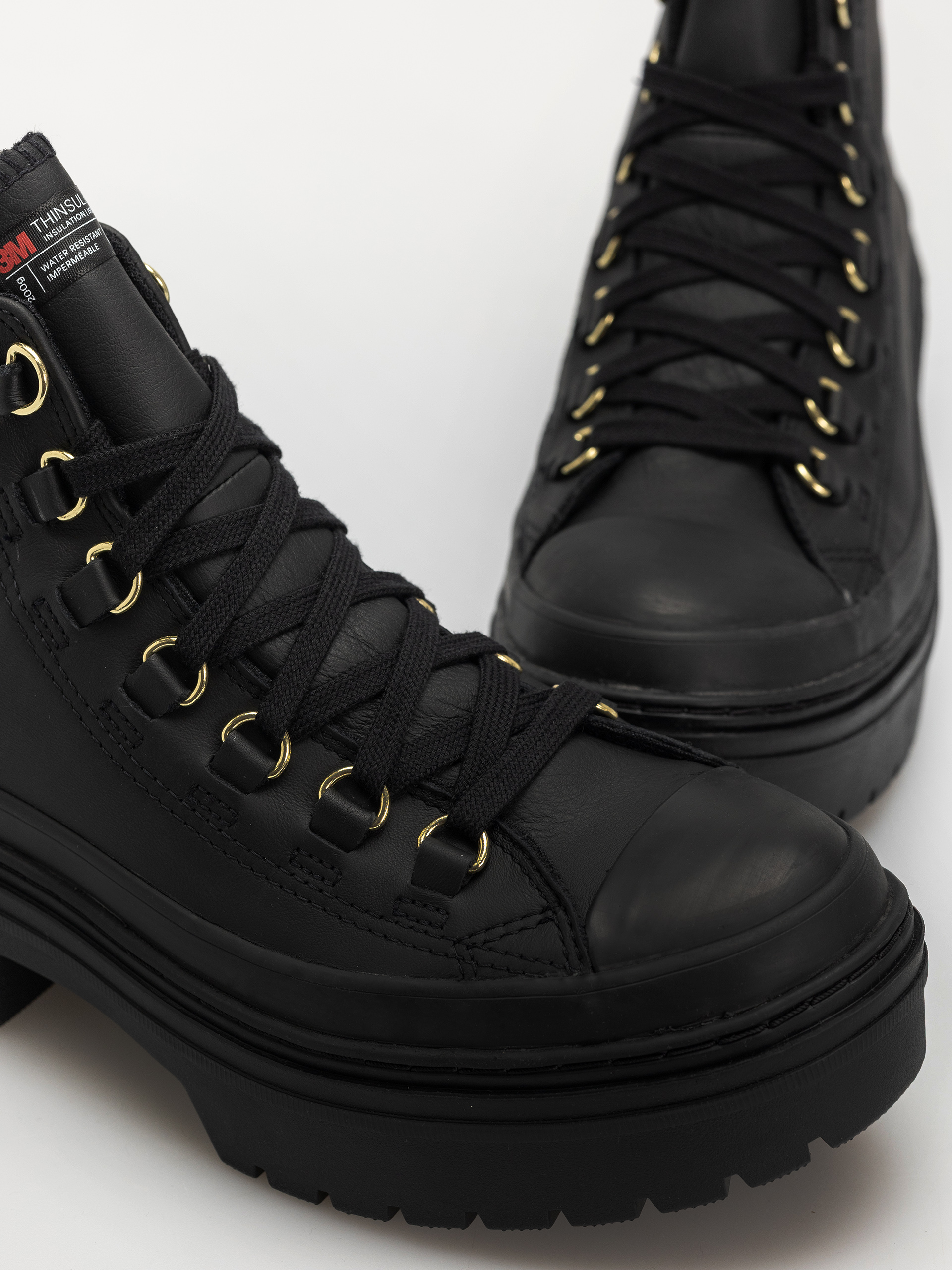 Boty Converse Chuck Taylor All Star Lugged Heel Wmn (black/black/gold)